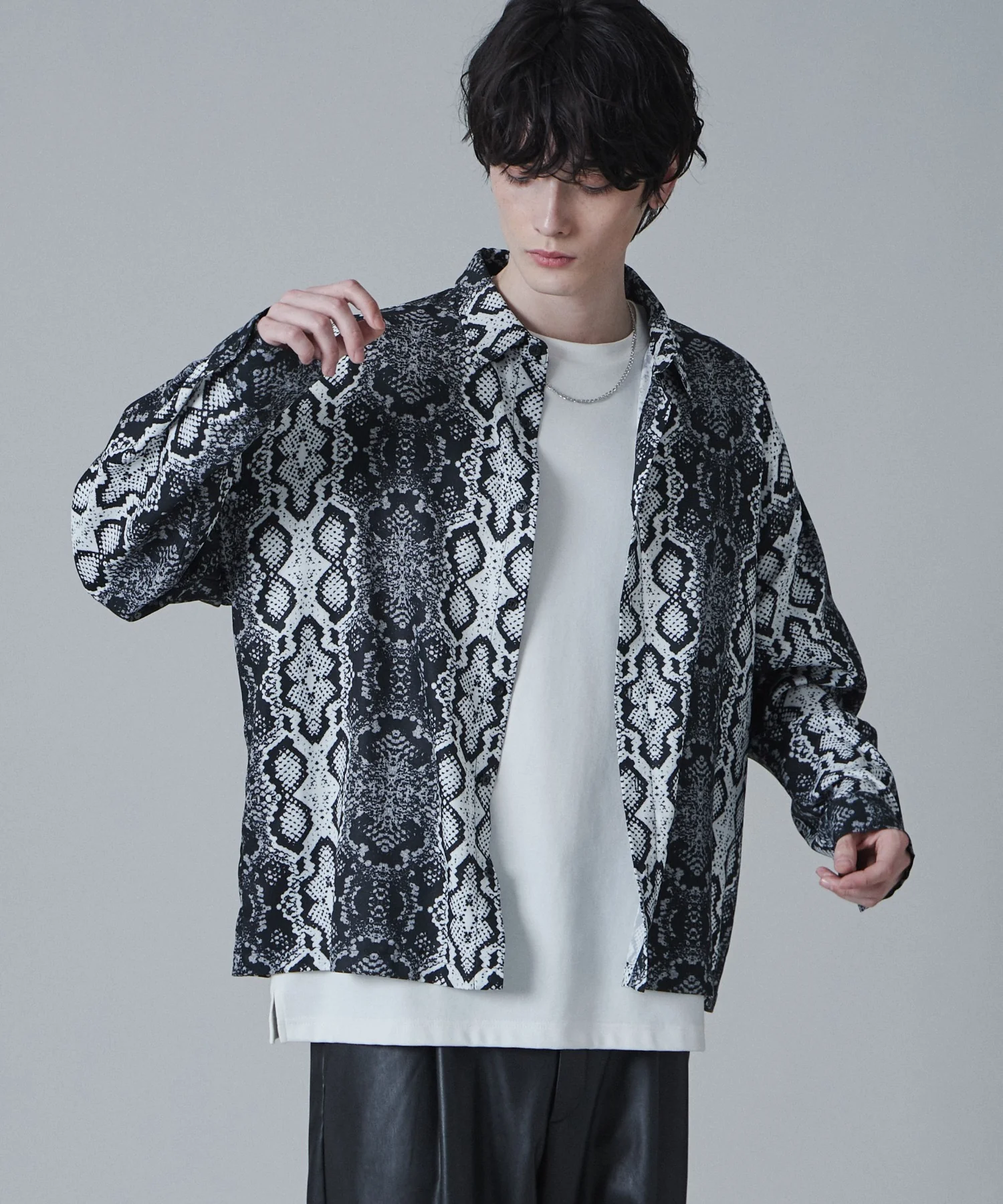 アムンゼンプリントシャツ - Image 11