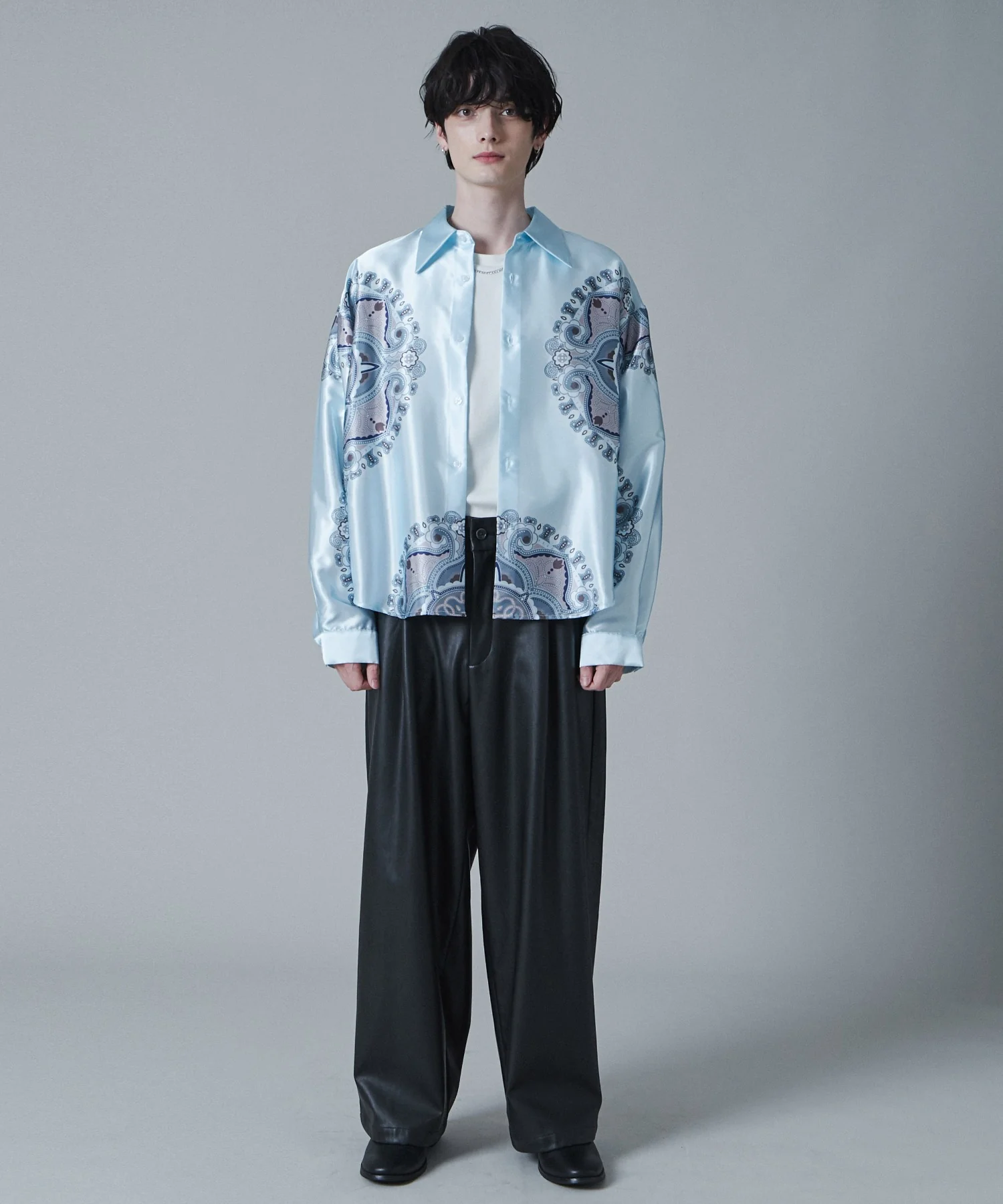 サテンプリントシャツ - Image 19