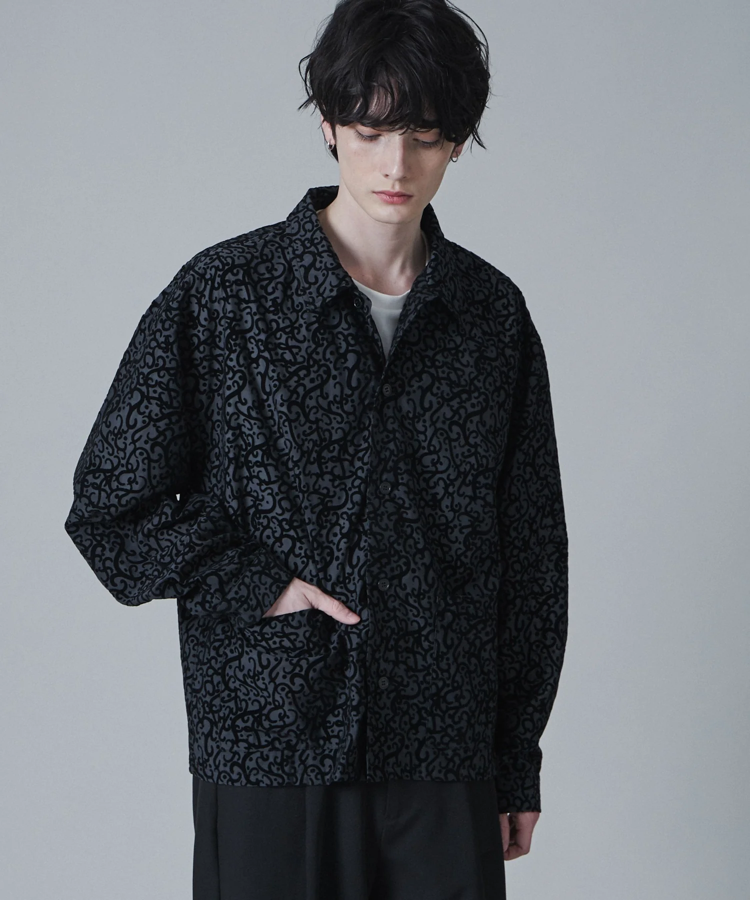 モールプリントシアーシャツ - Image 10