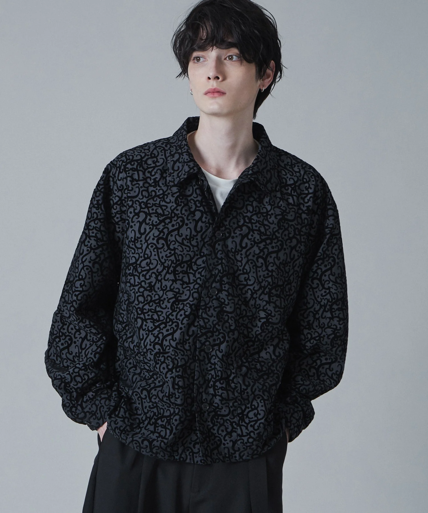 モールプリントシアーシャツ - Image 11