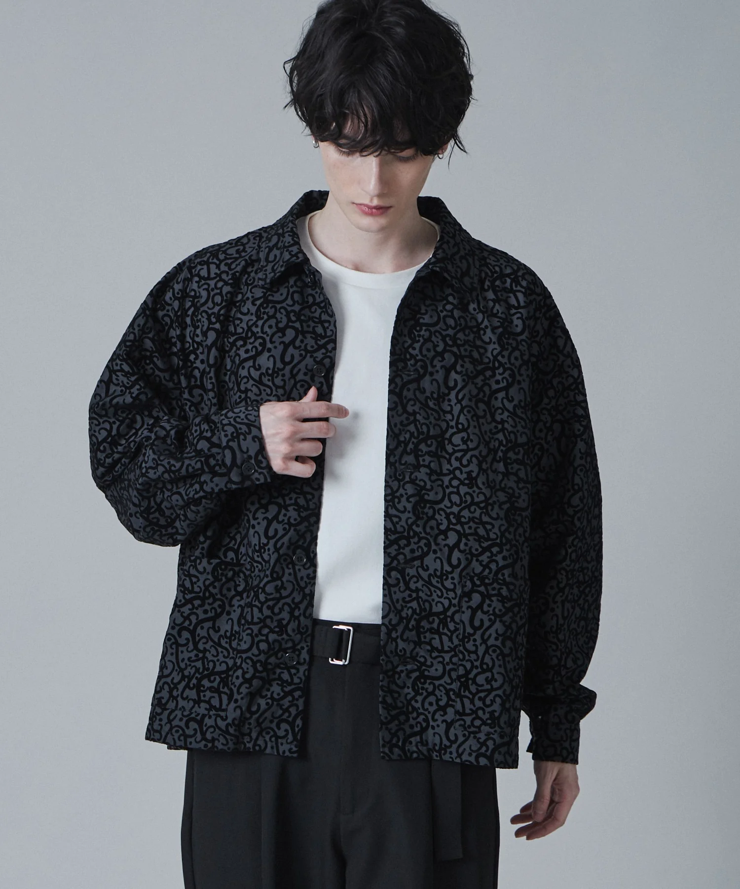 モールプリントシアーシャツ - Image 12