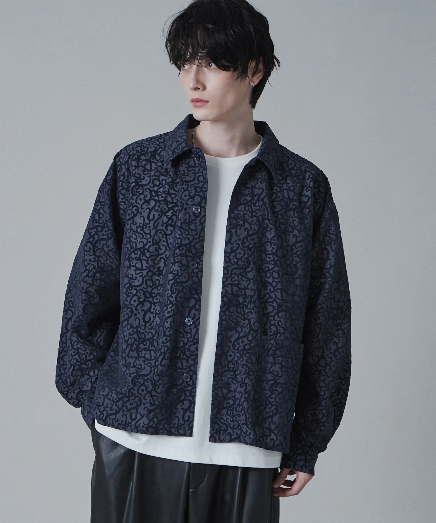 モールプリントシアーシャツ - Image 17