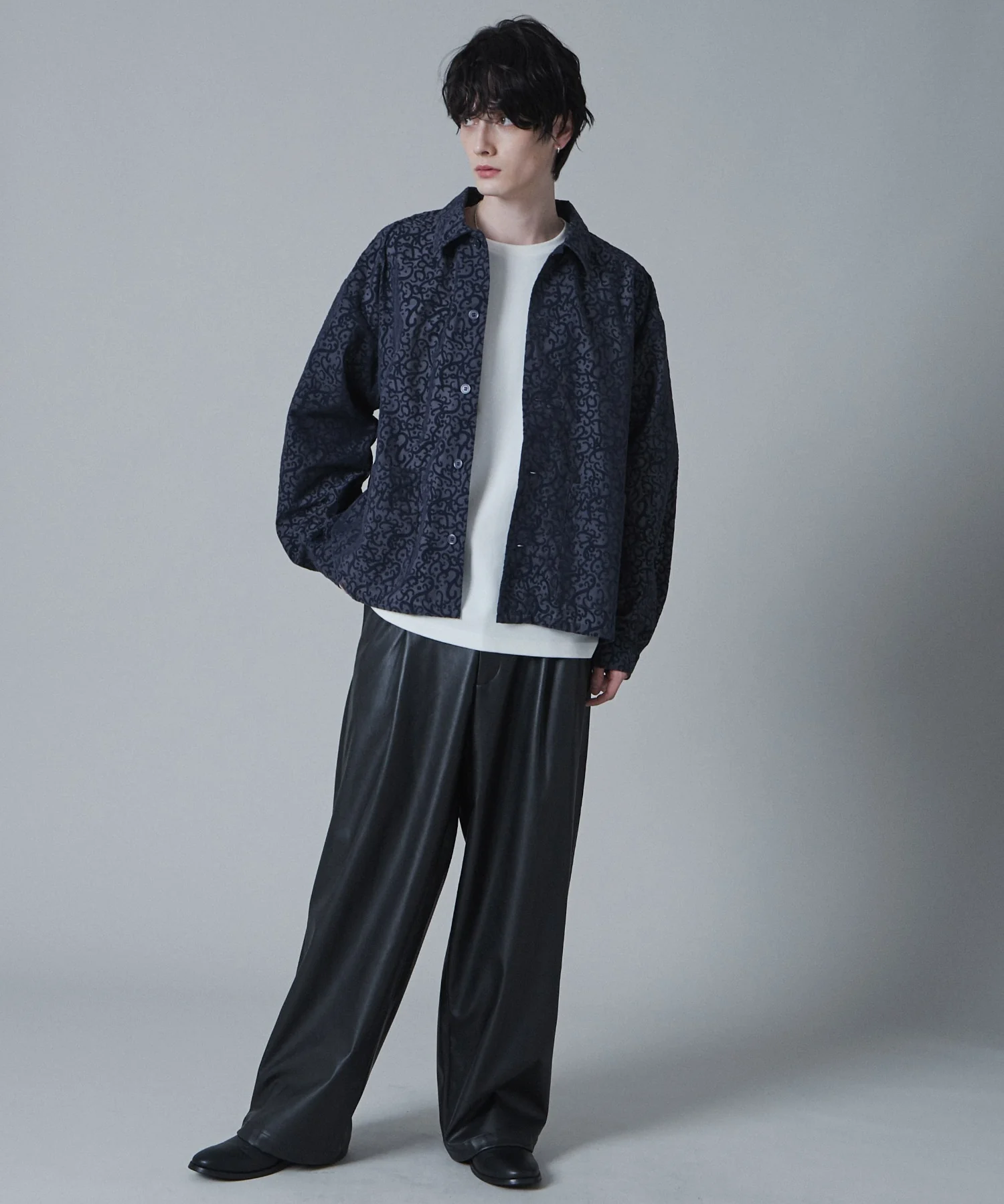 モールプリントシアーシャツ - Image 4