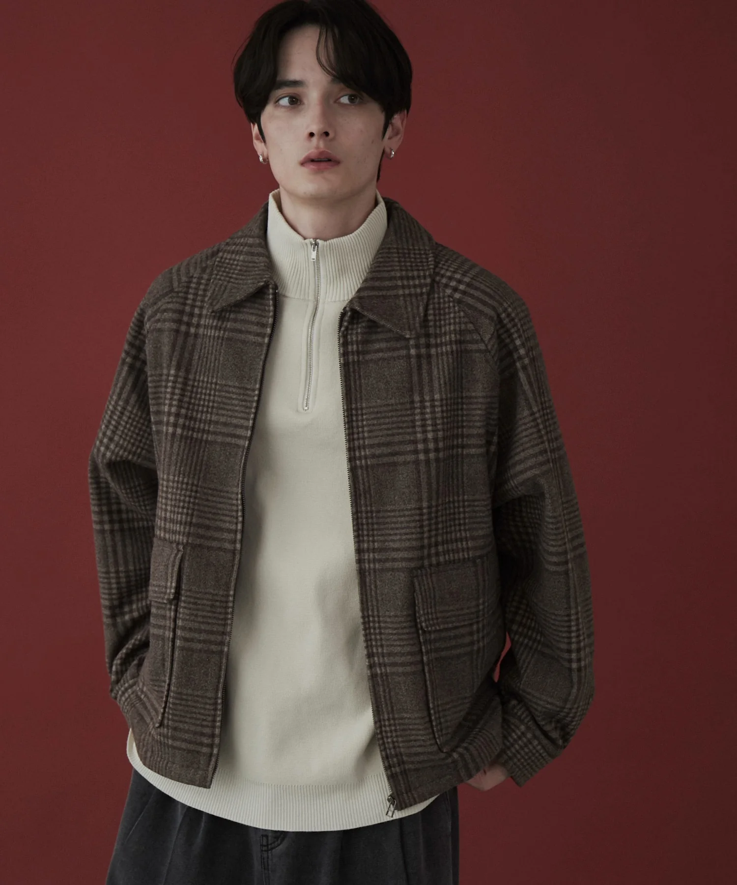 メルトンショートZIPブルゾン - Image 17