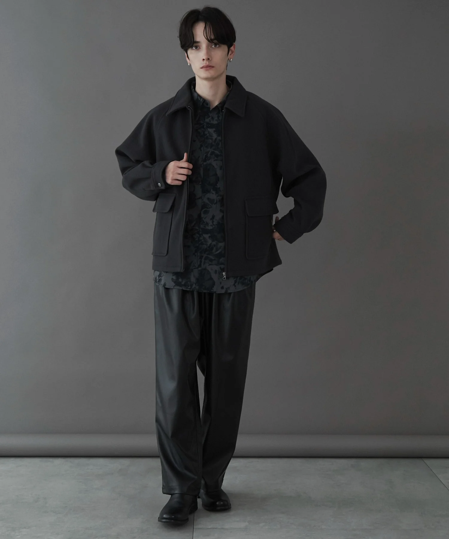 メルトンショートZIPブルゾン - Image 43