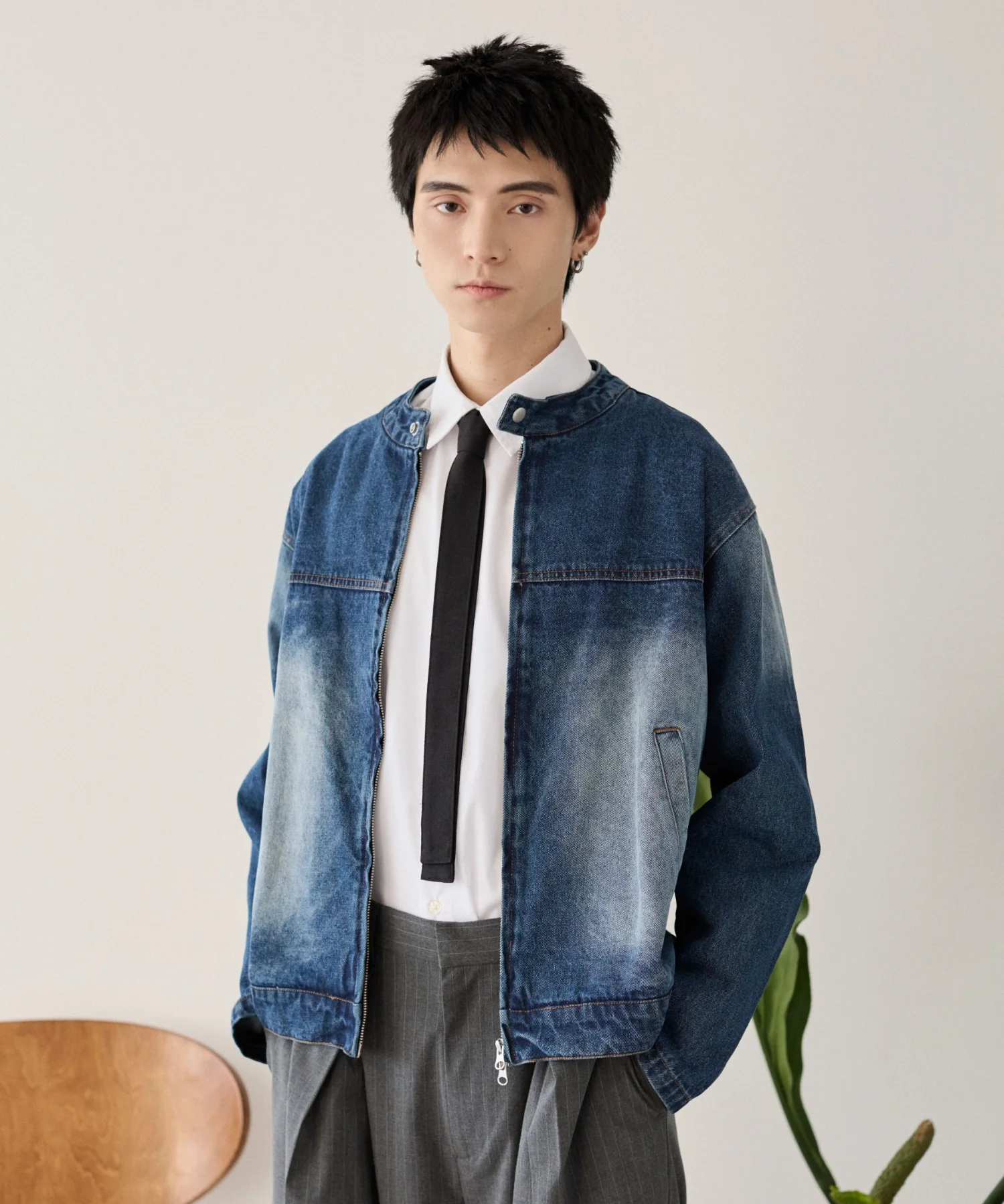 ライダースデニムジャケット - Image 10