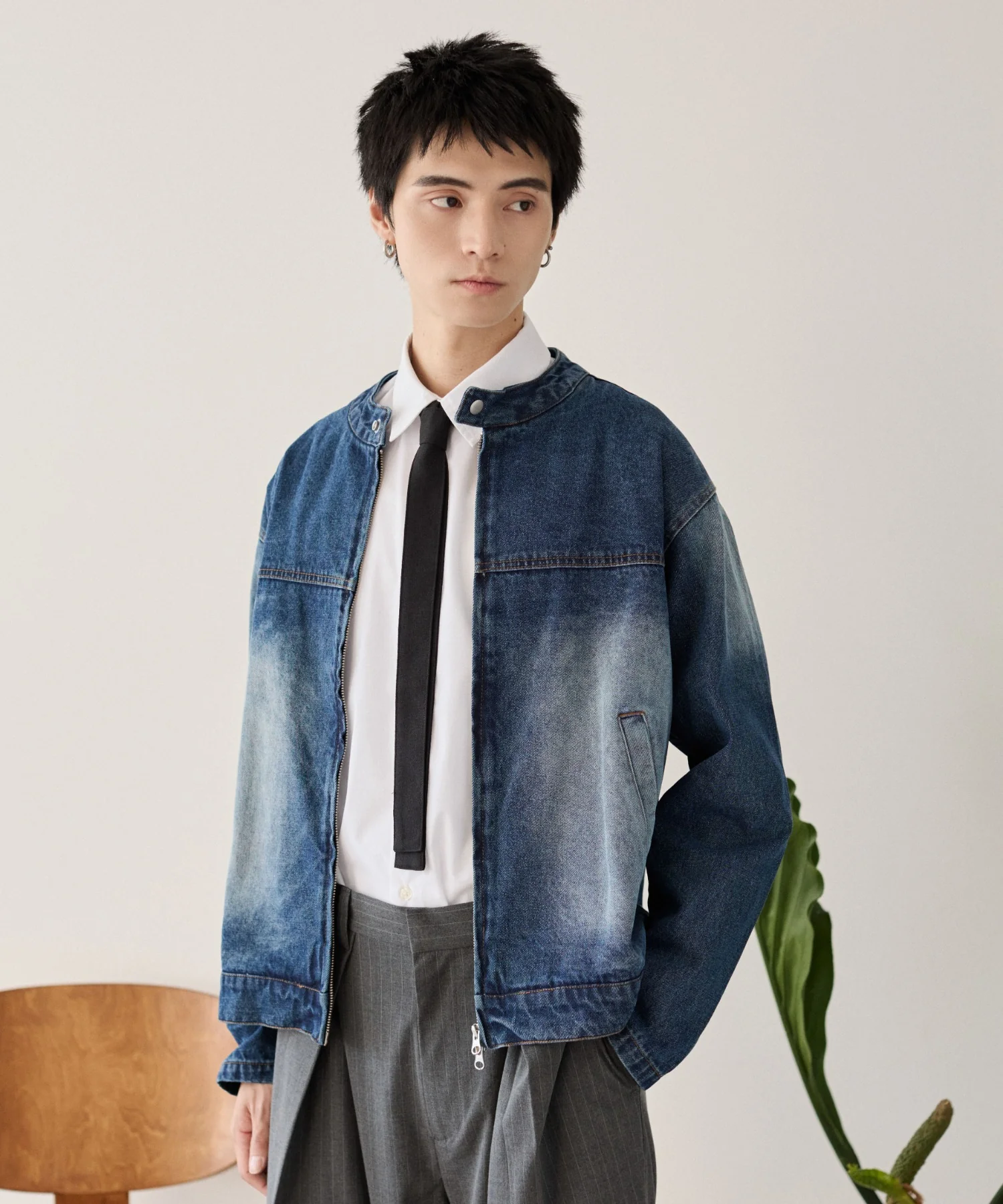 ライダースデニムジャケット - Image 11