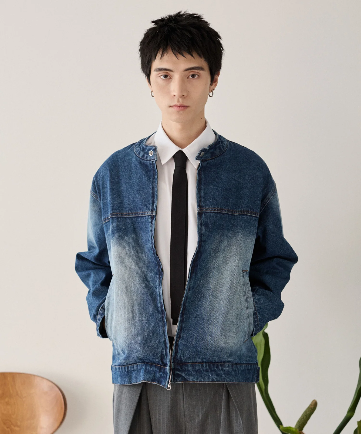 ライダースデニムジャケット - Image 12