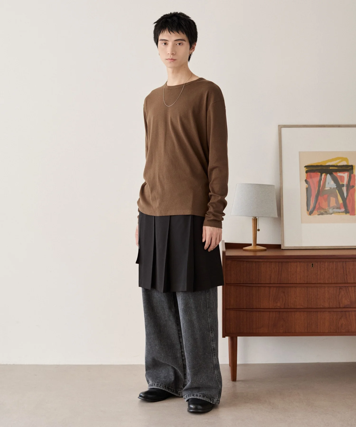 タイトフィットリブT（LS） - Image 4