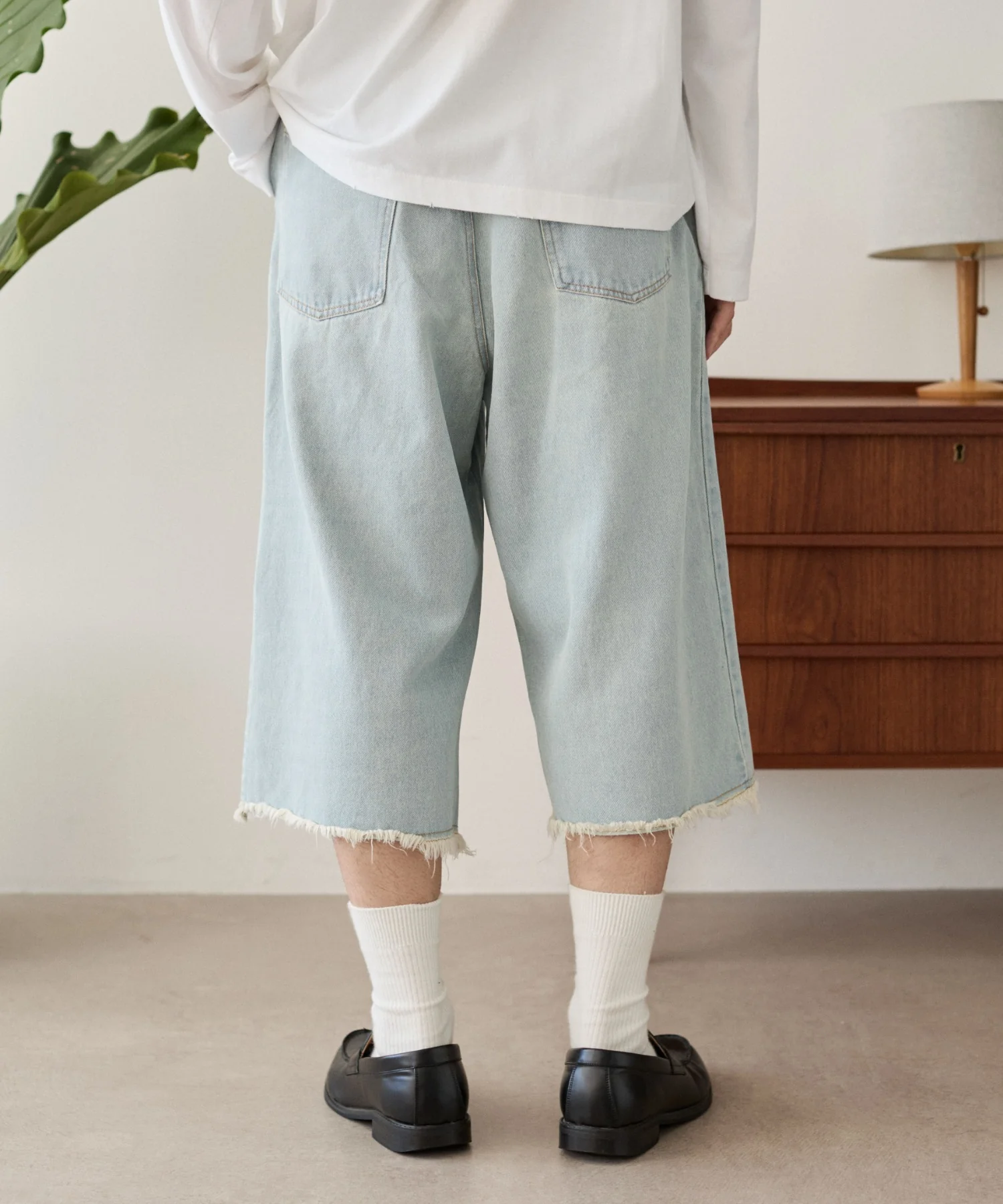 クロップドワイドデニムパンツ - Image 10