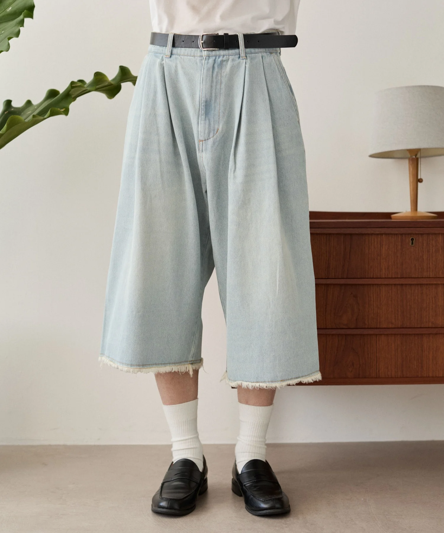 クロップドワイドデニムパンツ - Image 11