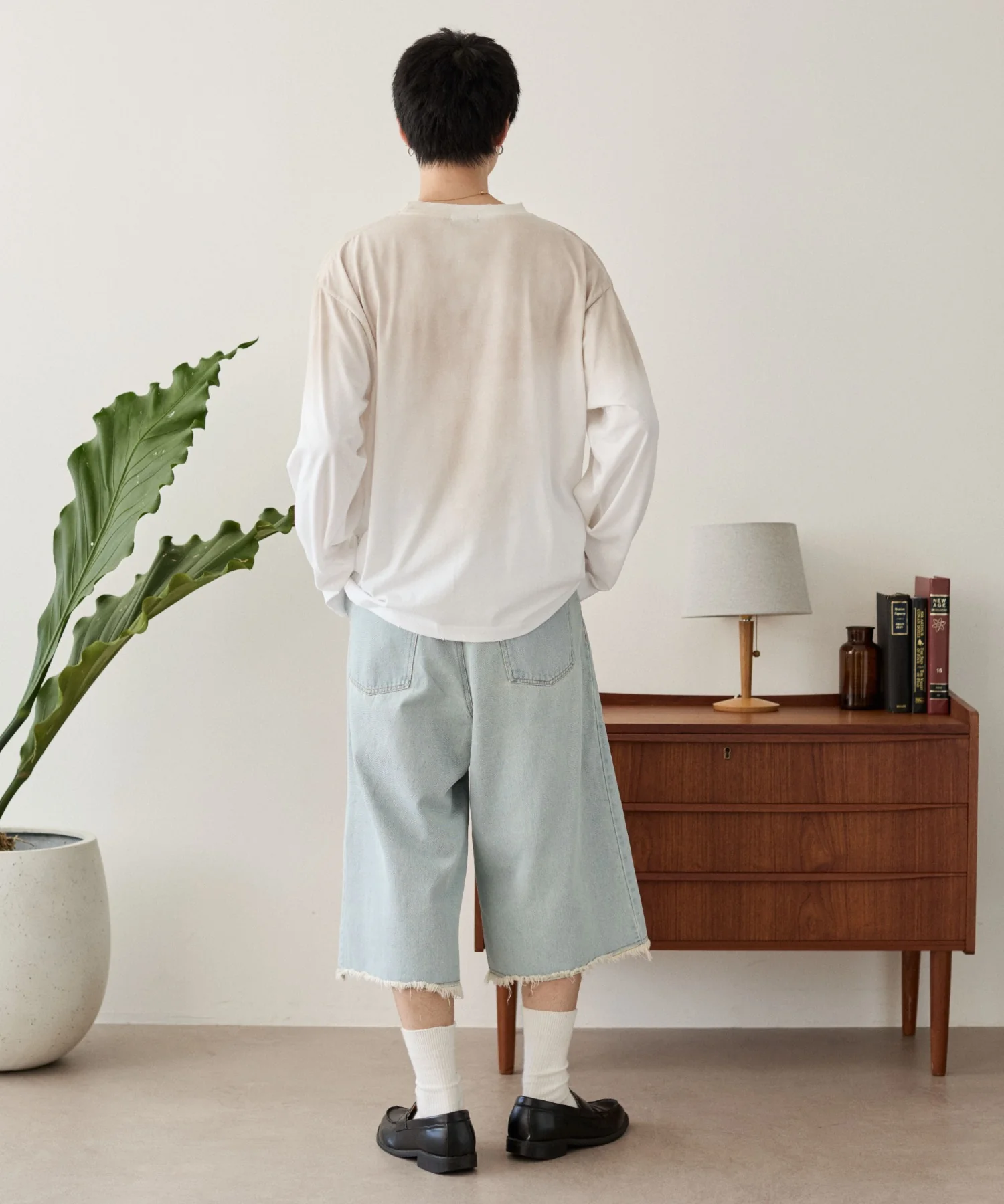 クロップドワイドデニムパンツ - Image 14