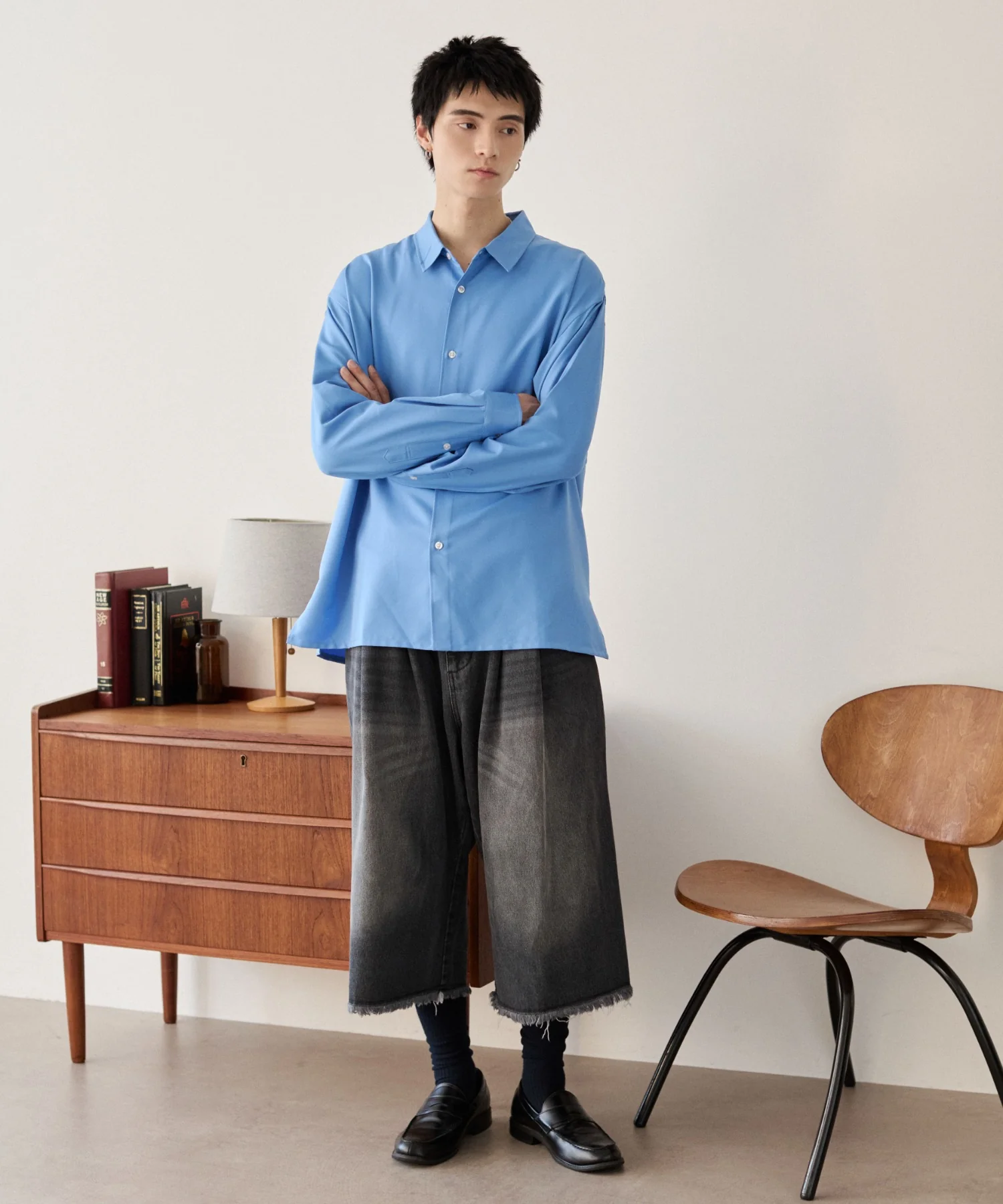 クロップドワイドデニムパンツ - Image 18