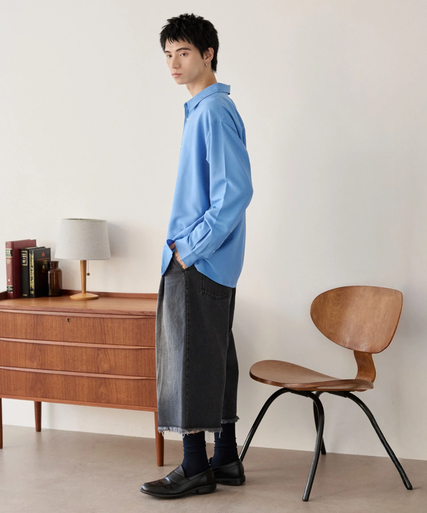 クロップドワイドデニムパンツ - Image 19