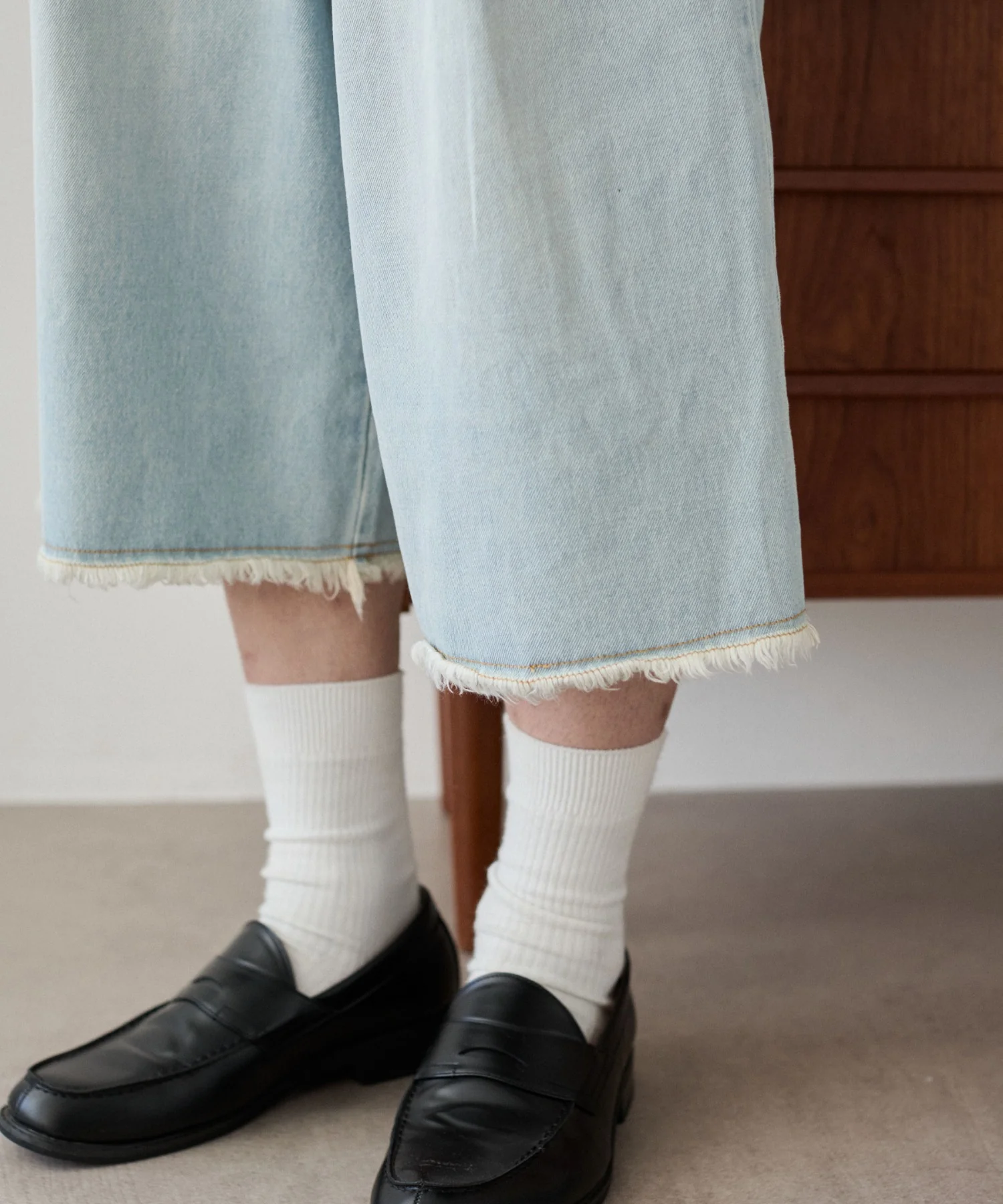 クロップドワイドデニムパンツ - Image 7
