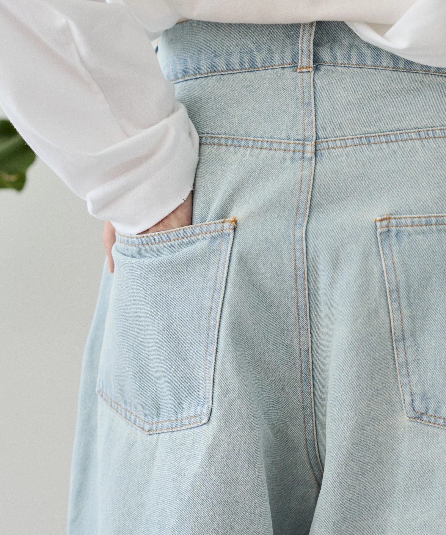 クロップドワイドデニムパンツ - Image 8