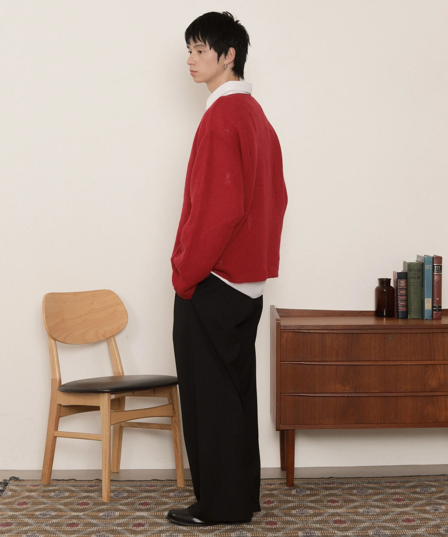 ダブルガーゼダメージプルオーバー - Image 14