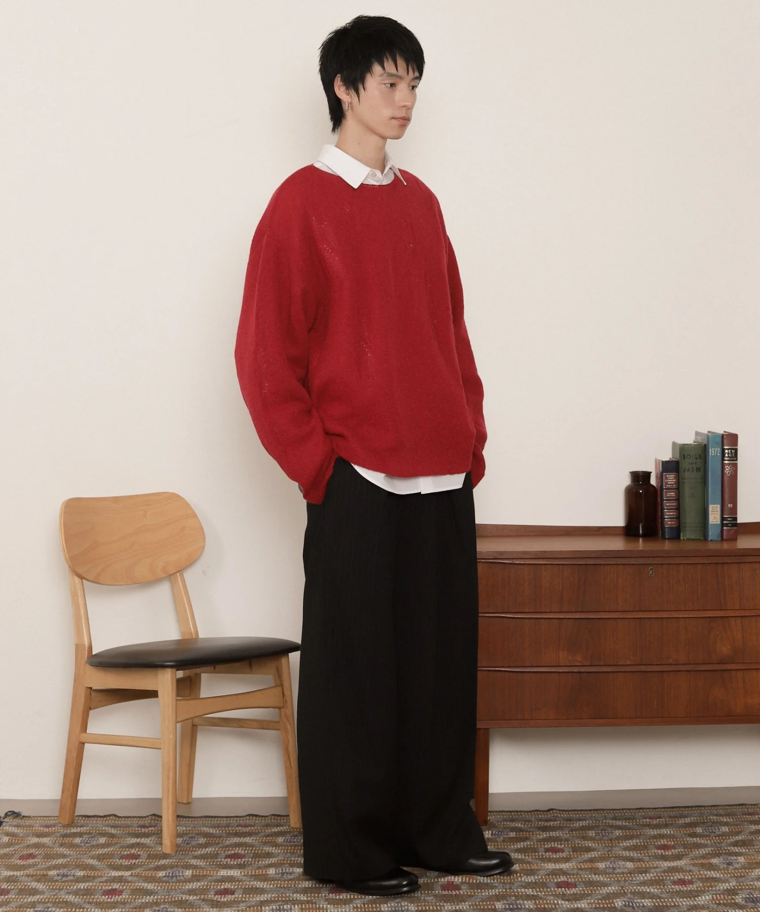 ダブルガーゼダメージプルオーバー - Image 15