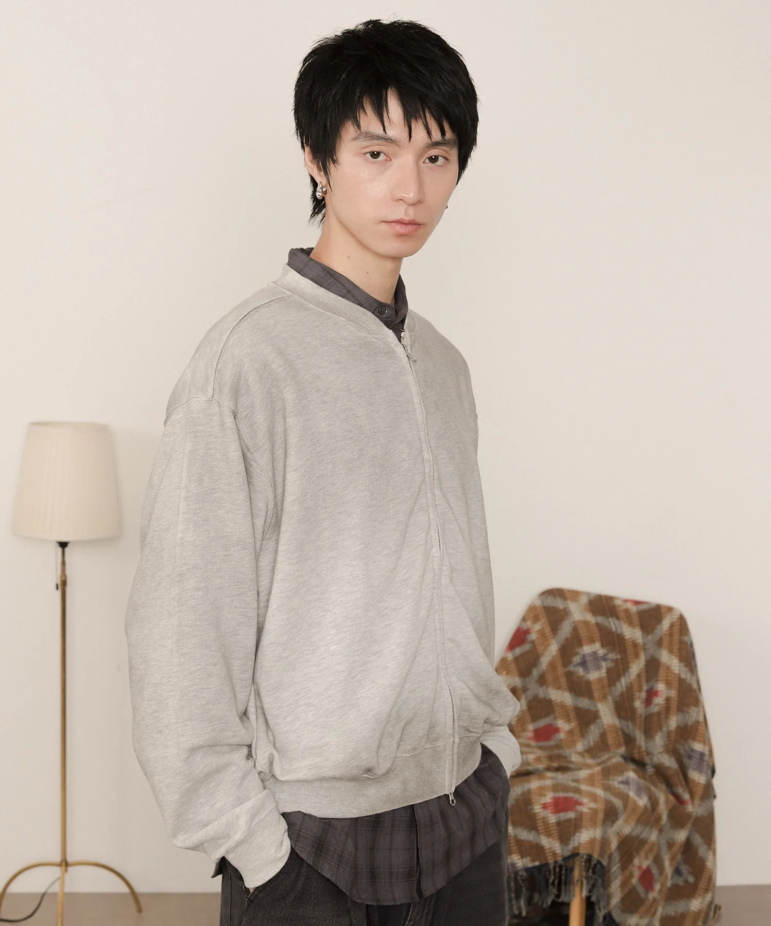 ブラストダブルZIPスウェットカーディガン - Image 11