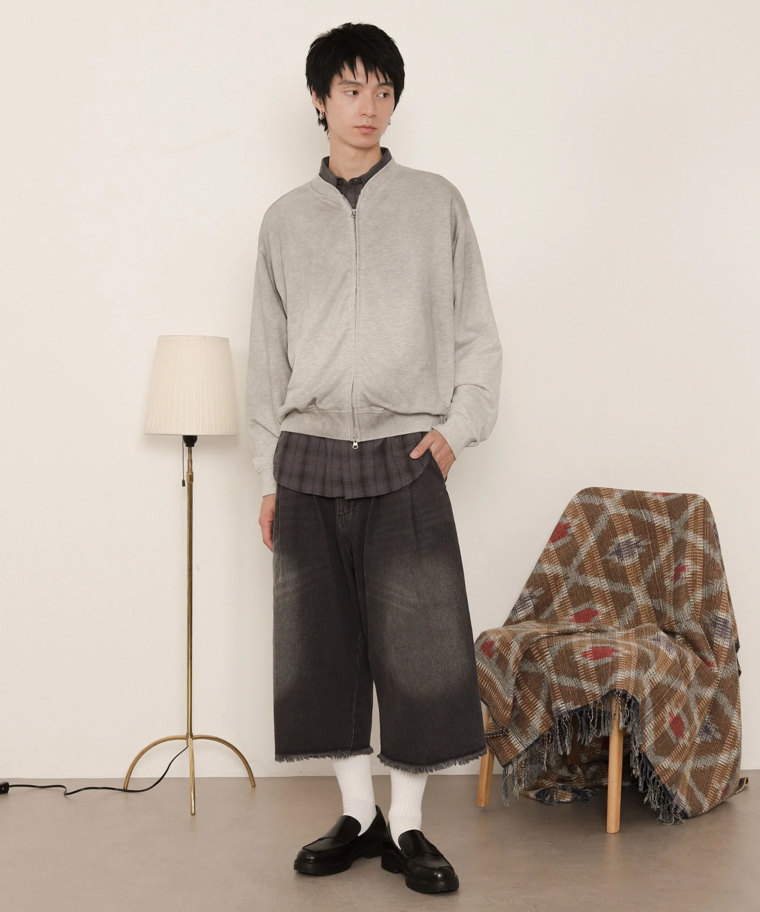 ブラストダブルZIPスウェットカーディガン - Image 12