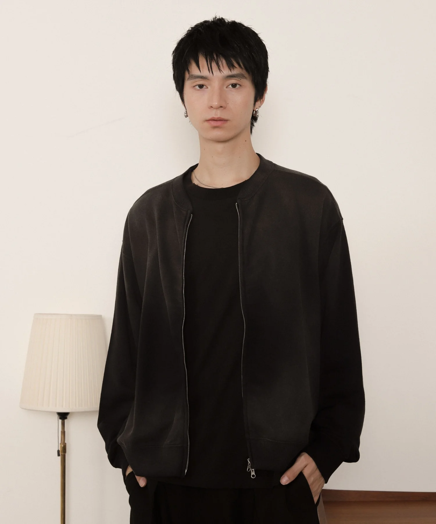ブラストダブルZIPスウェットカーディガン - Image 2