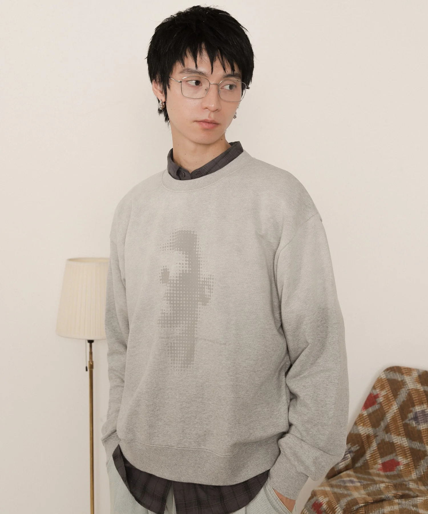 フェードプリントプルオーバー - Image 10