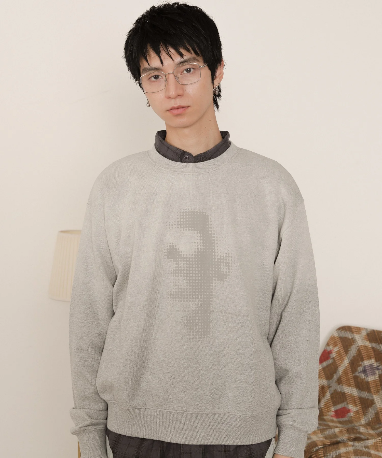 フェードプリントプルオーバー - Image 9