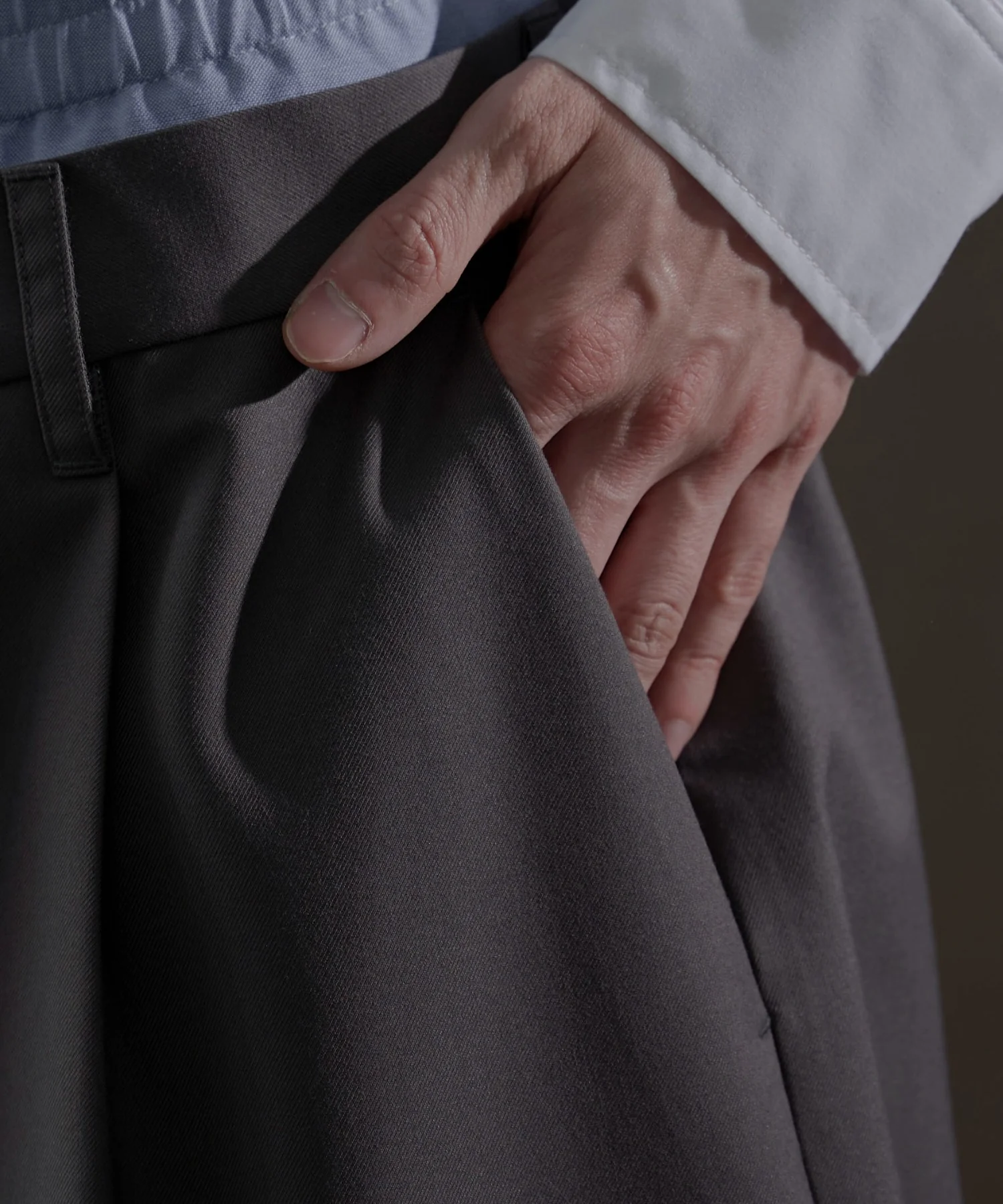 ダブルウエストバギースラックス - Image 5