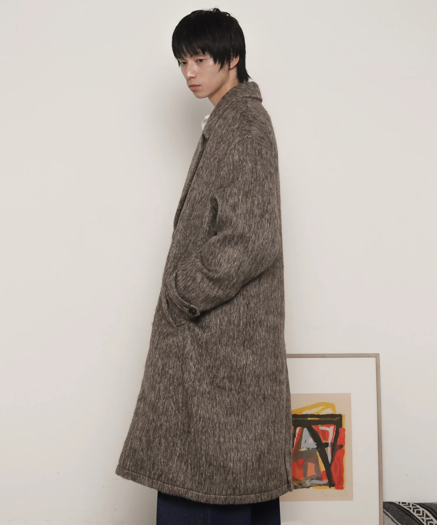 シャギーオーバーコート - Image 13