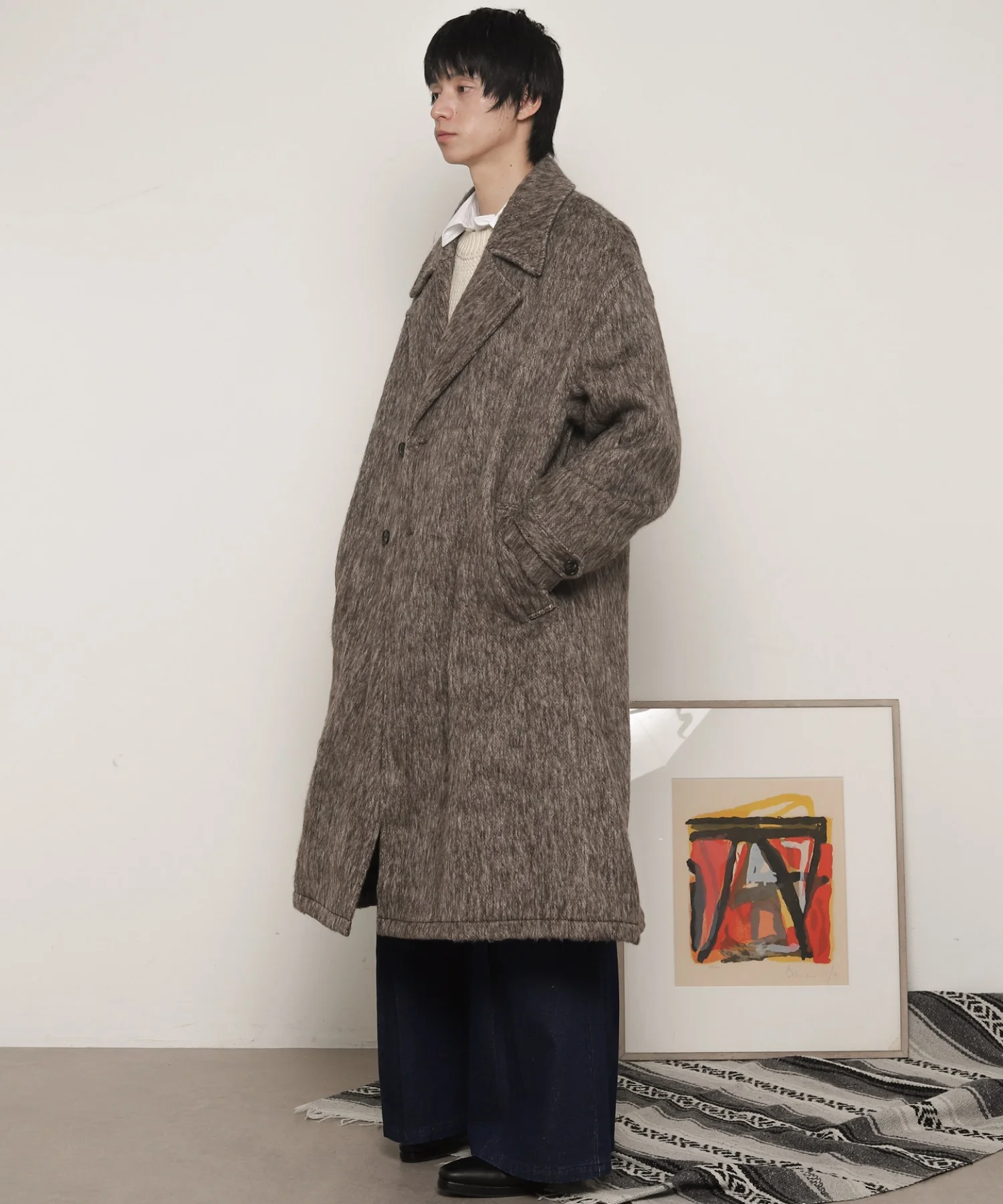 シャギーオーバーコート - Image 16