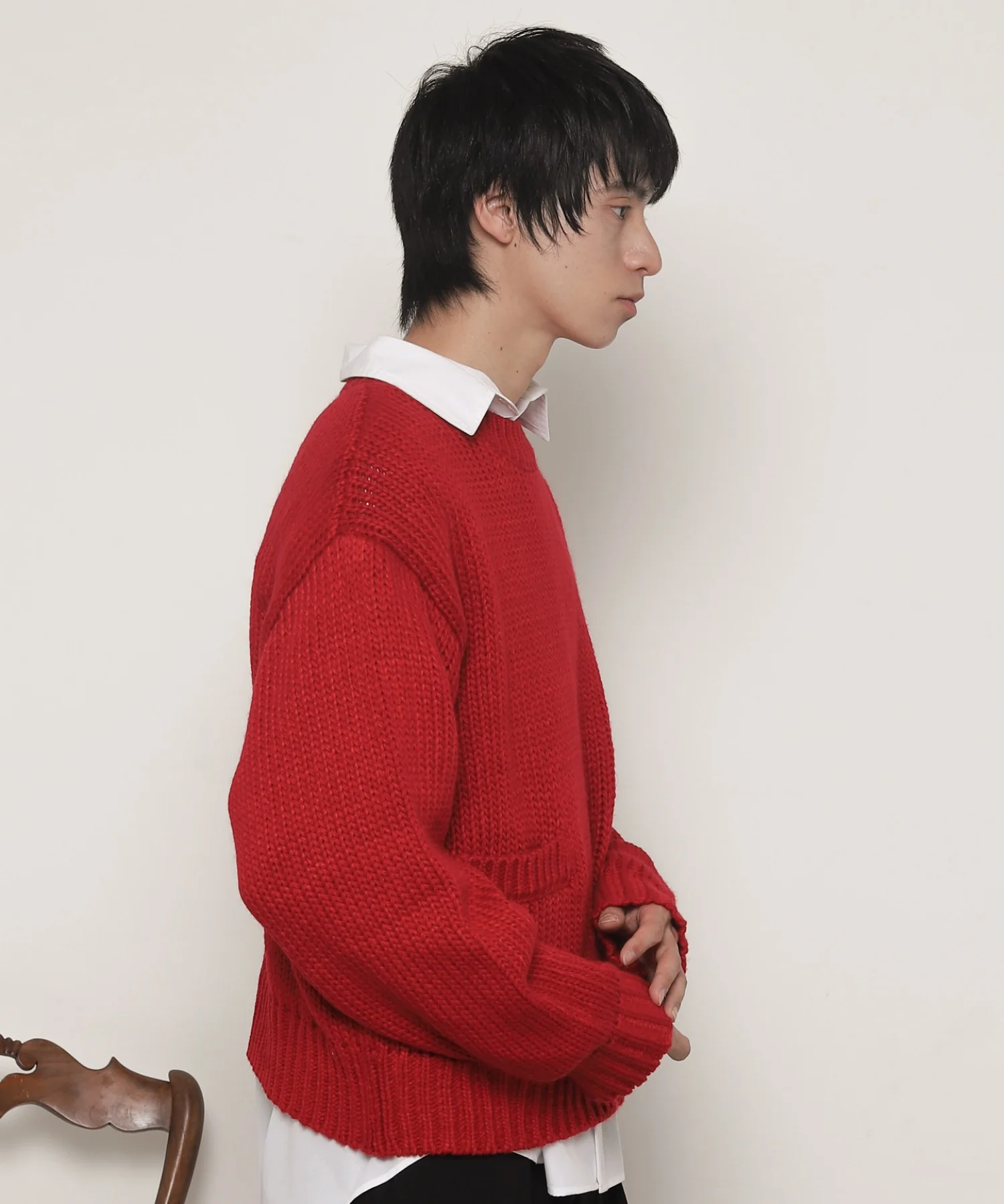 クロップドチャンキーニットプルオーバー - Image 14