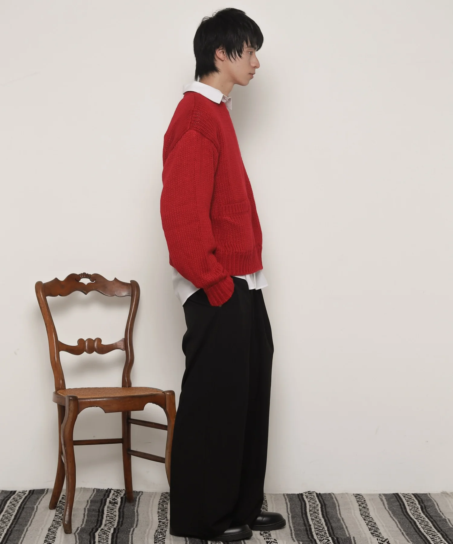 クロップドチャンキーニットプルオーバー - Image 18