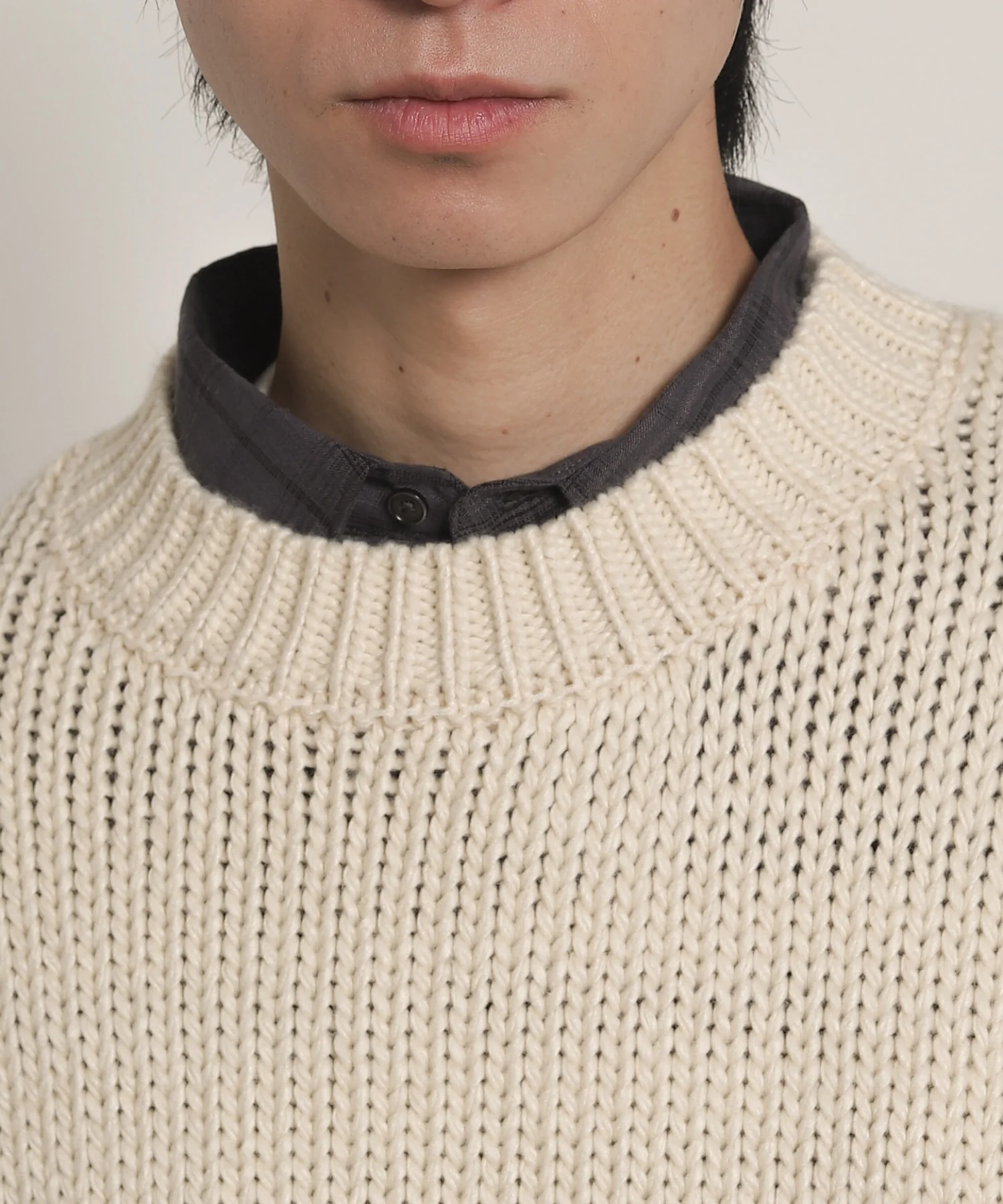 クロップドチャンキーニットプルオーバー - Image 7