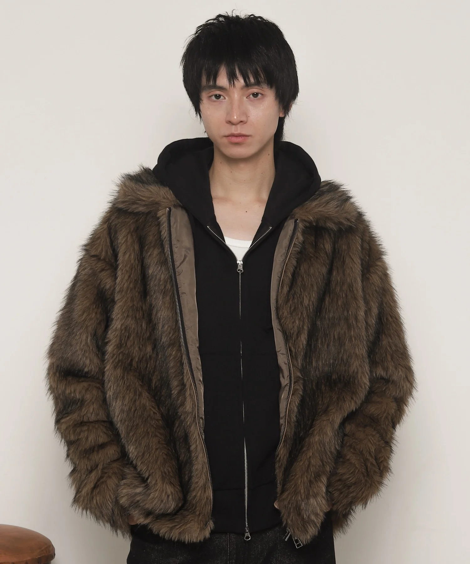 フェイクファーZIPブルゾン - Image 10