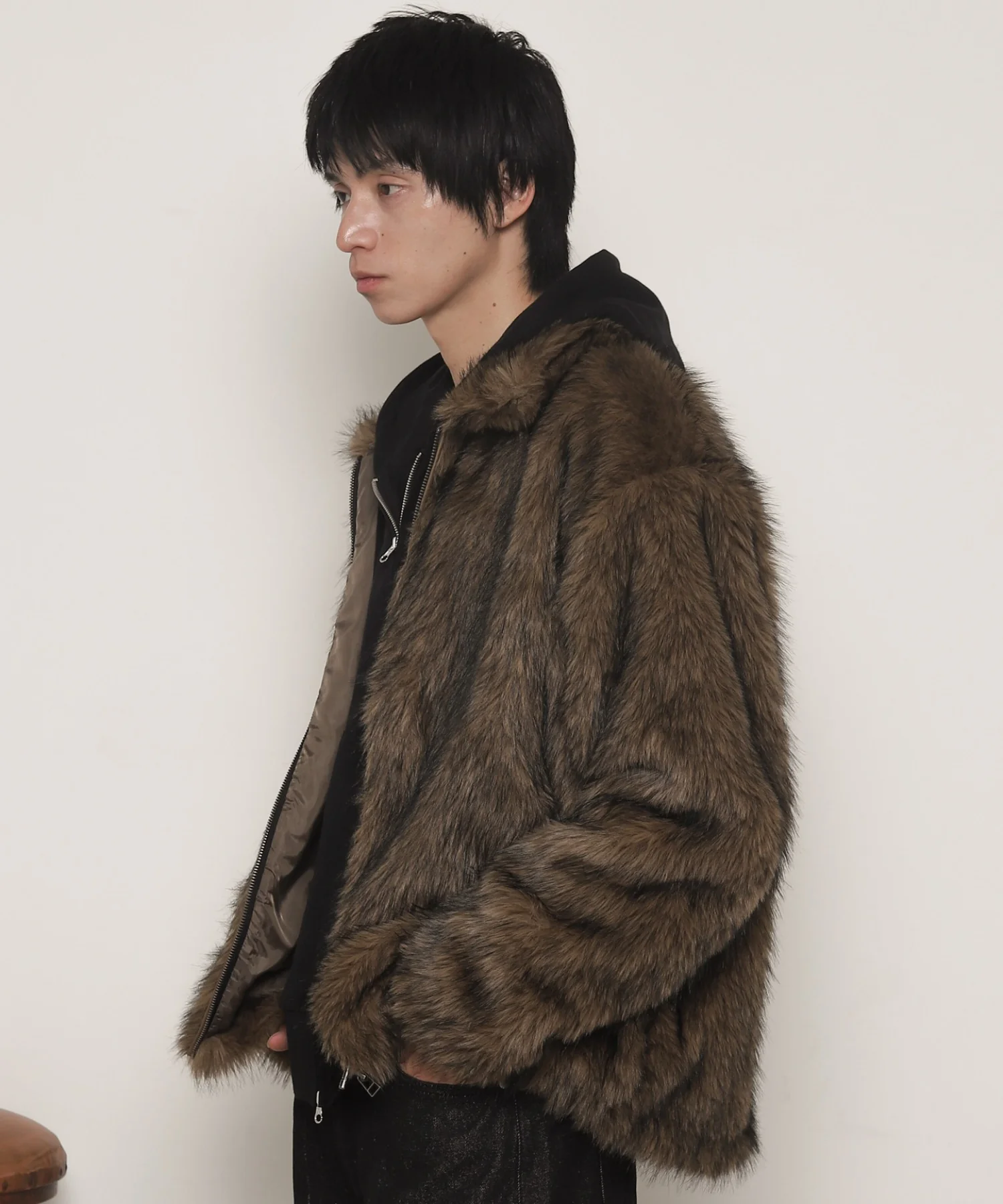 フェイクファーZIPブルゾン - Image 11