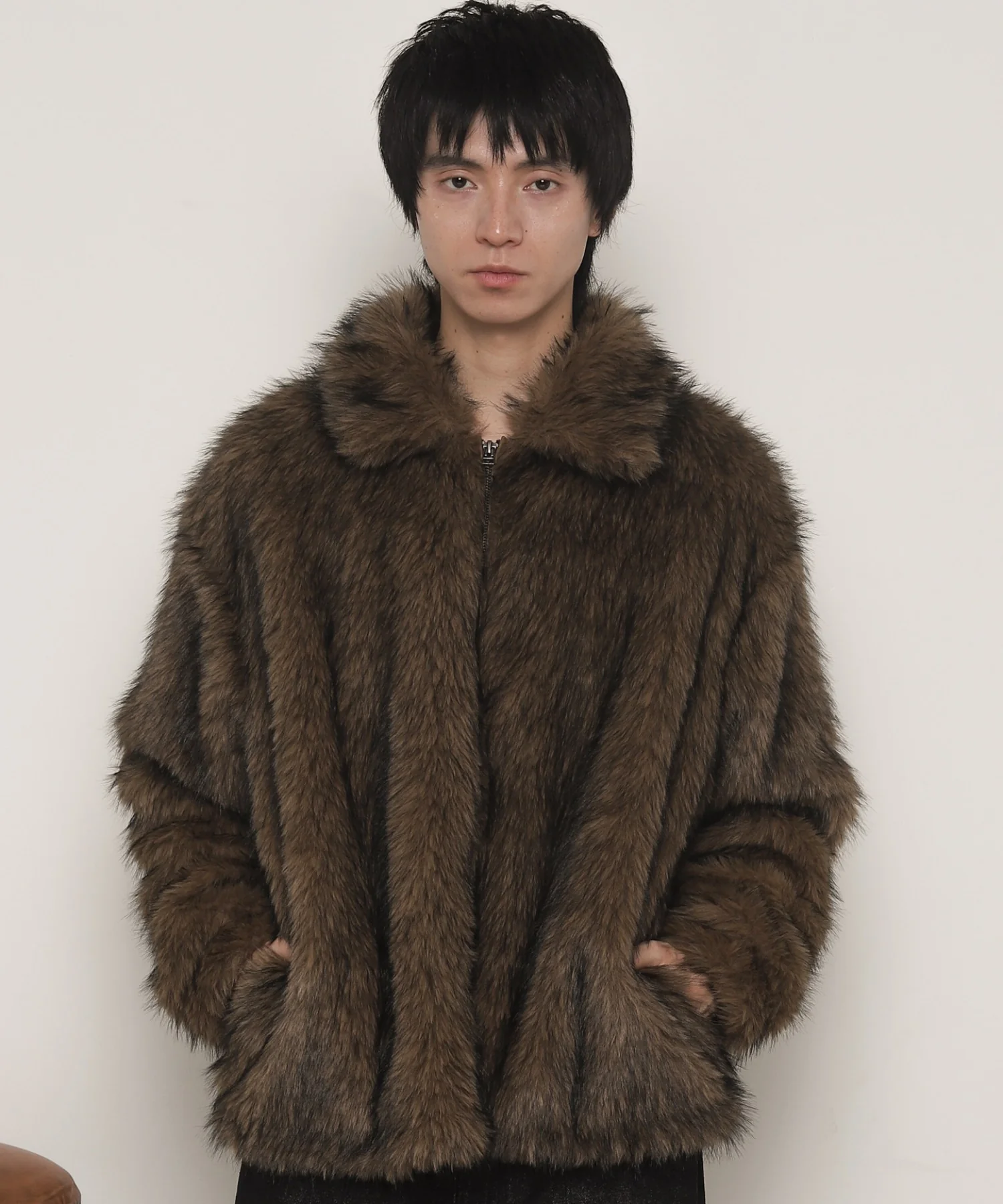 フェイクファーZIPブルゾン - Image 14