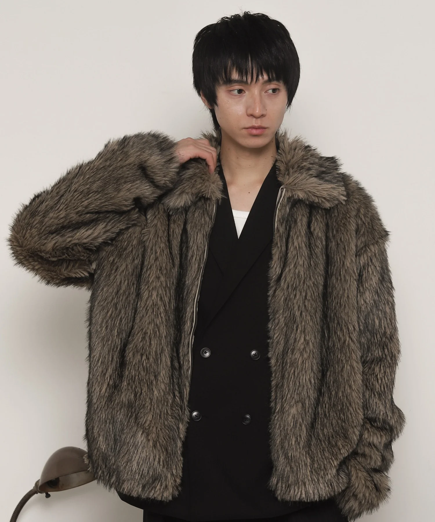 フェイクファーZIPブルゾン - Image 19