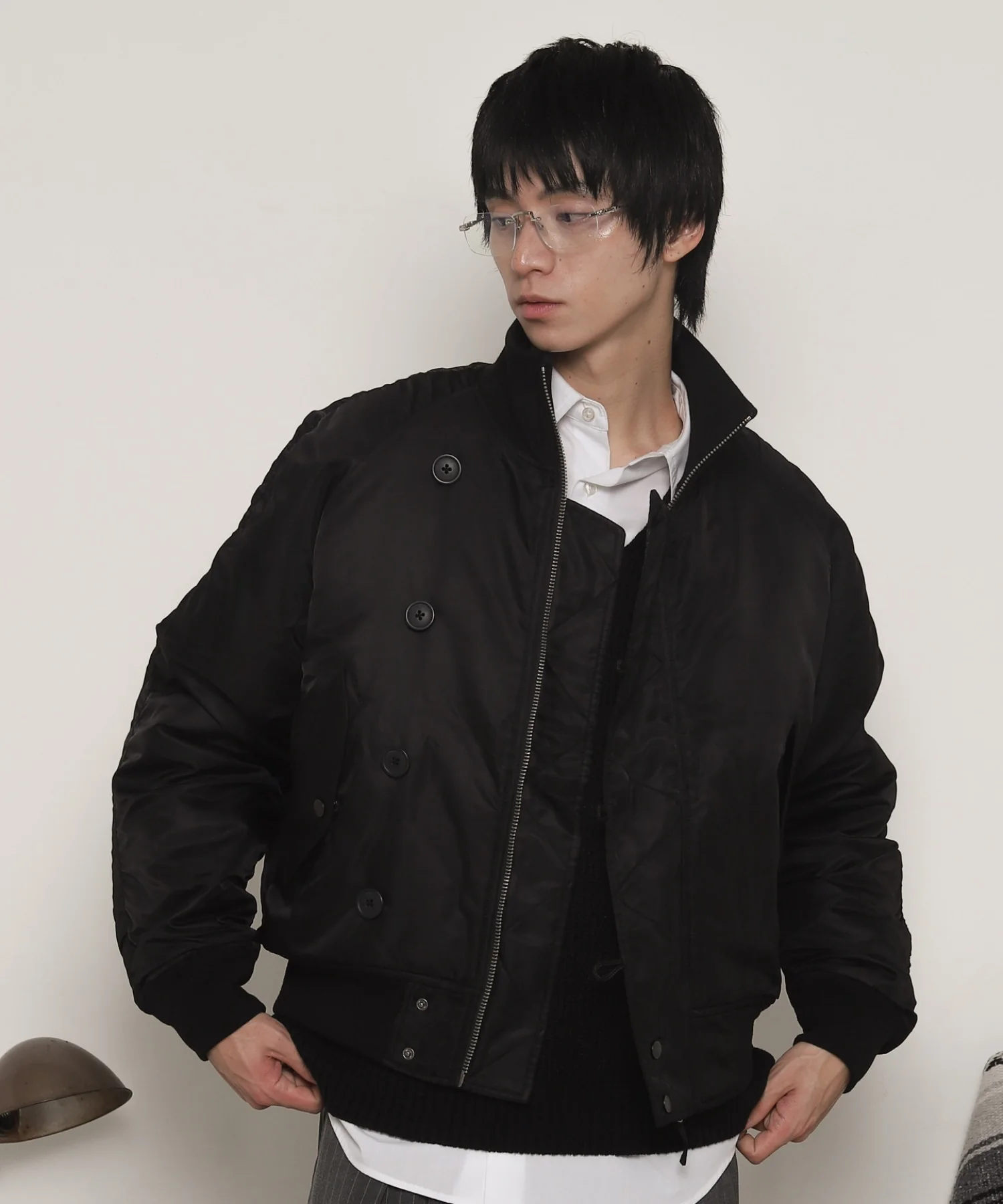 ナイロンスタンドブルゾン - Image 19
