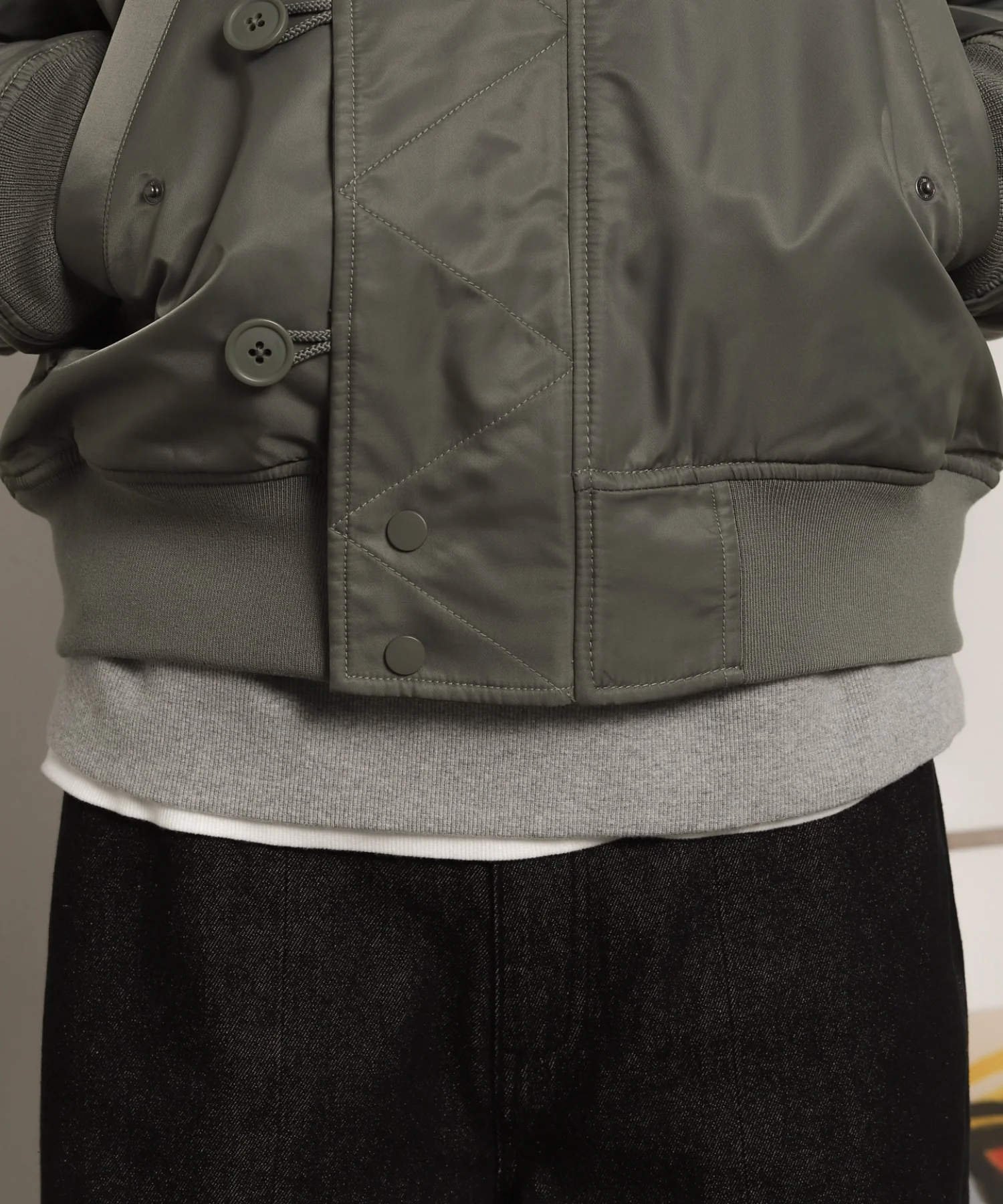 ナイロンスタンドブルゾン - Image 9