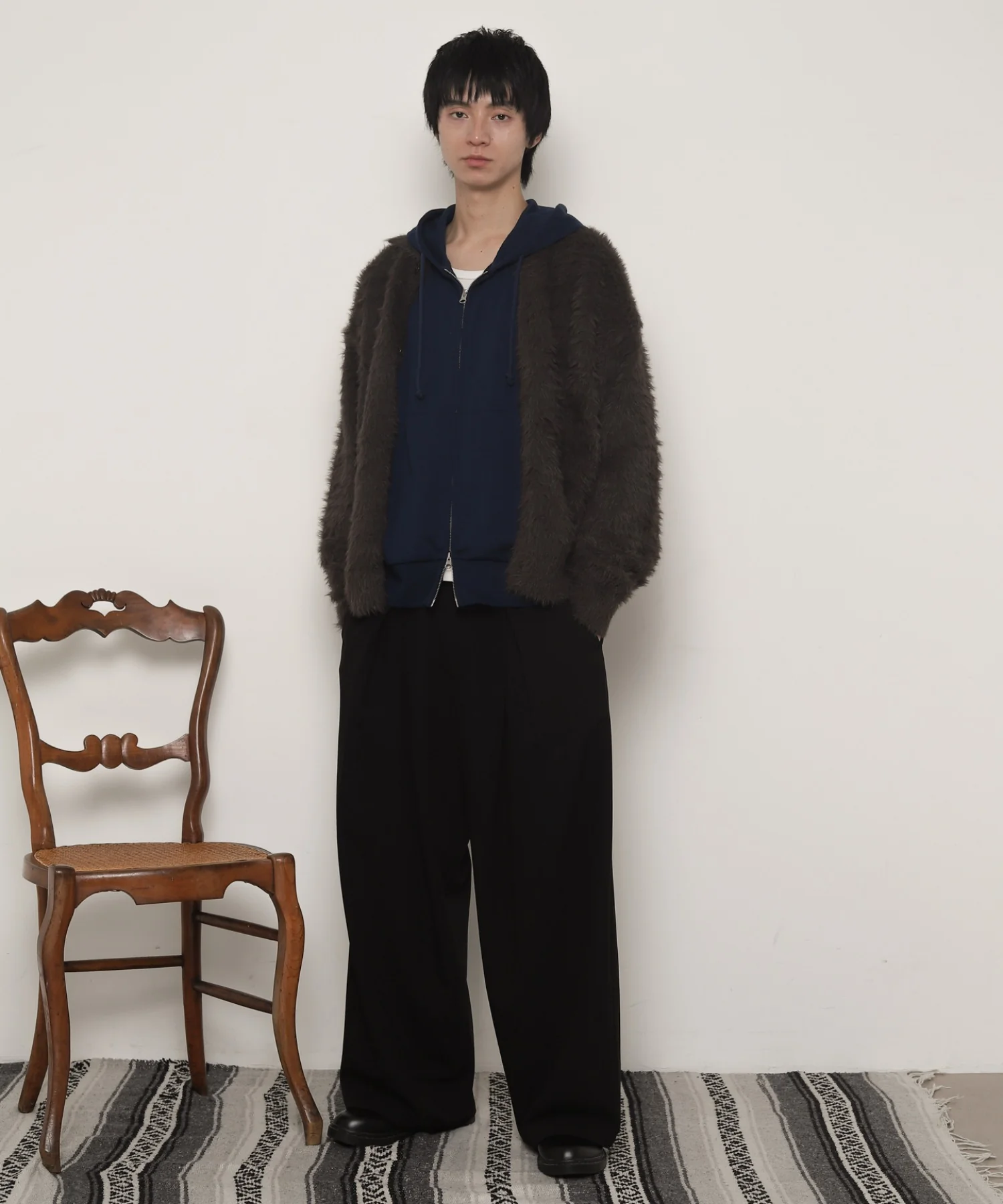 フェザーニットボタンシャツ - Image 12