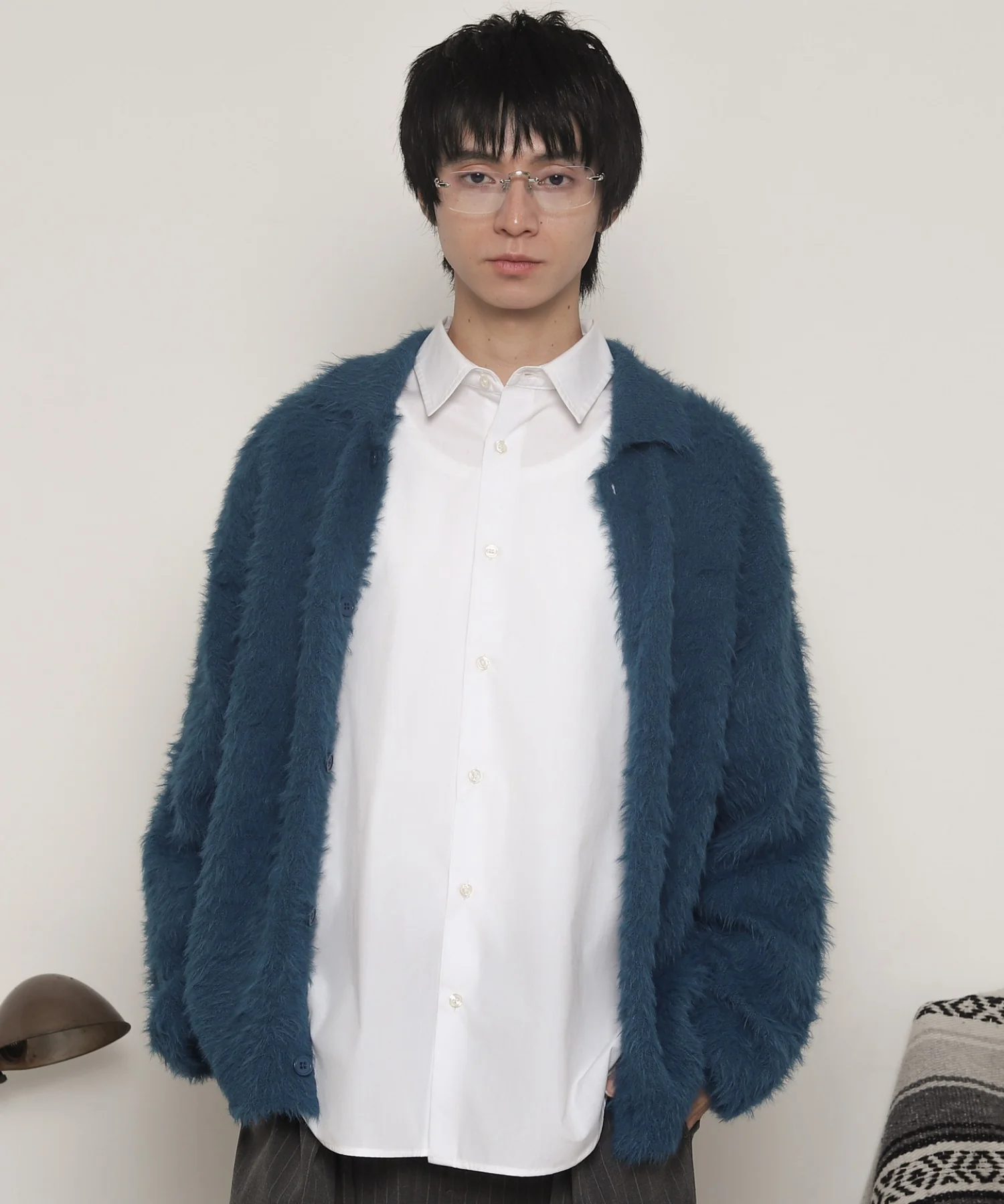 フェザーニットボタンシャツ - Image 24