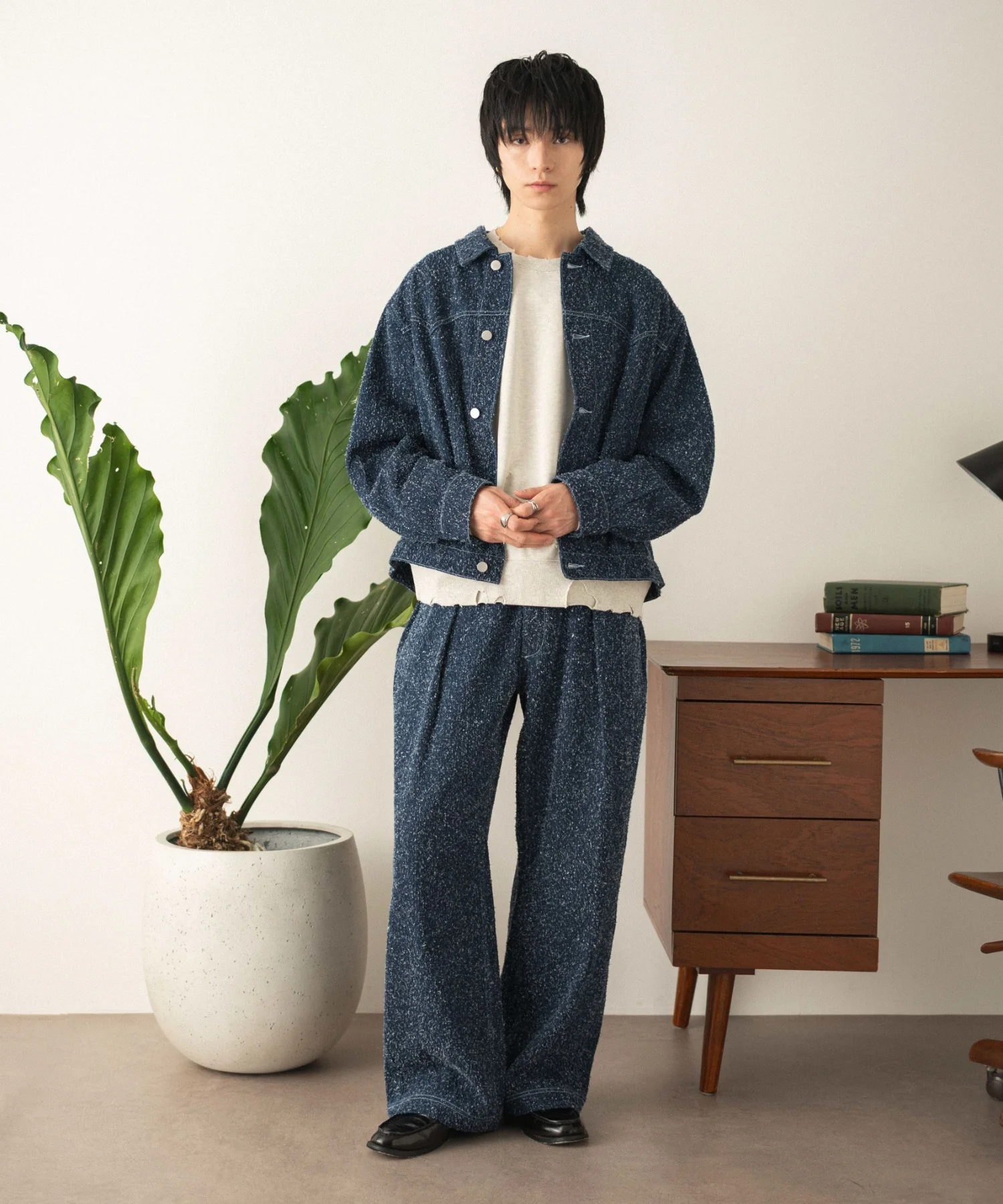 ネップデニムジャケット - Image 13