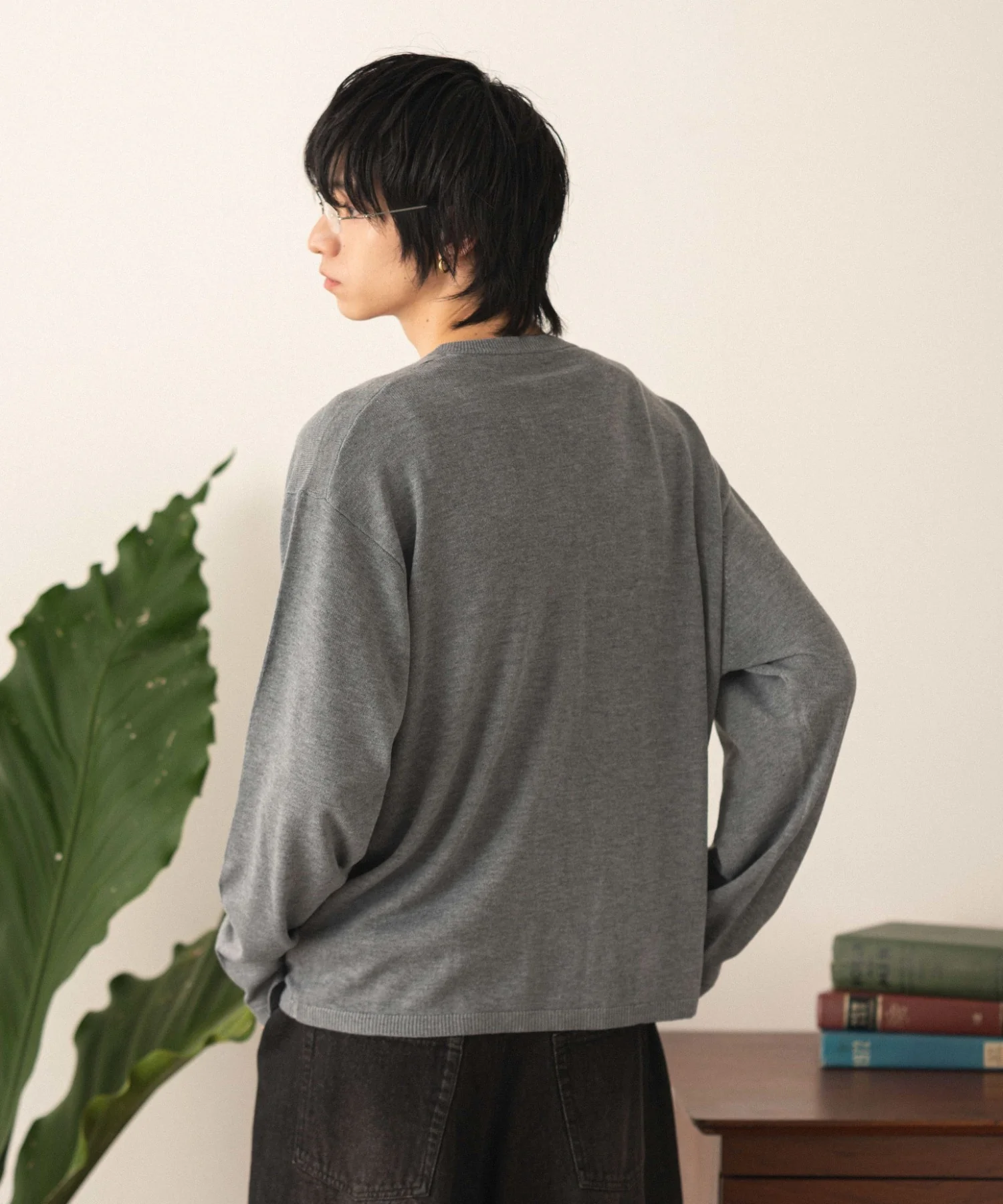 リングドットヘンリーネックプルオーバー - Image 10