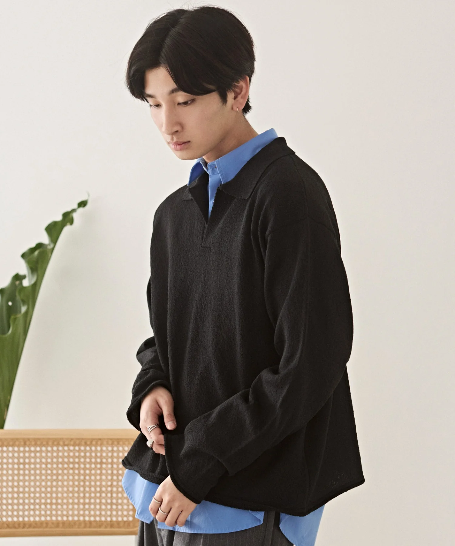 スキッパーニットポロ - Image 19