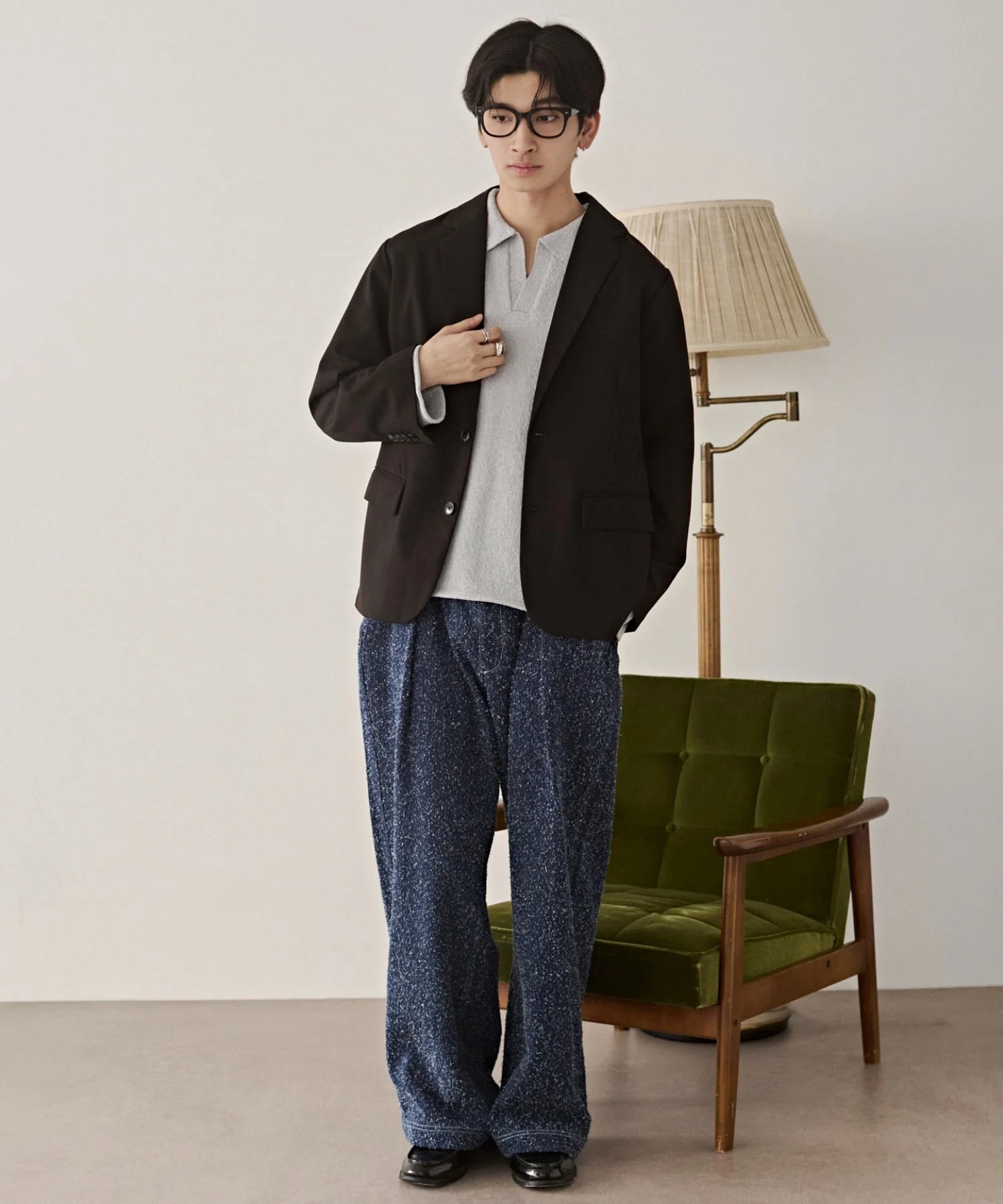 スキッパーニットポロ - Image 4
