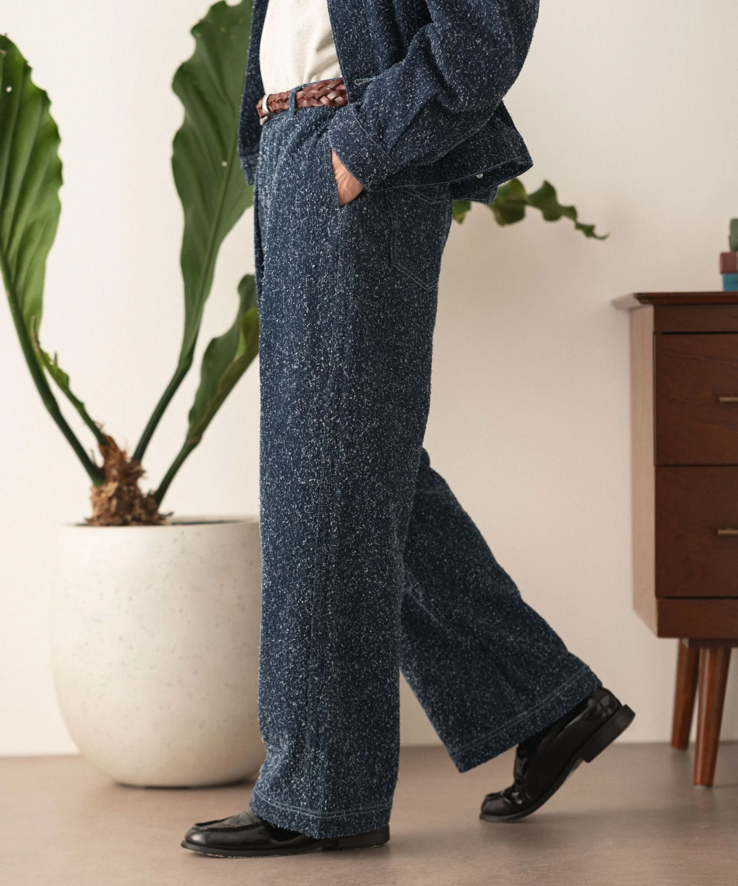 ネップデニムバギーパンツ - Image 10
