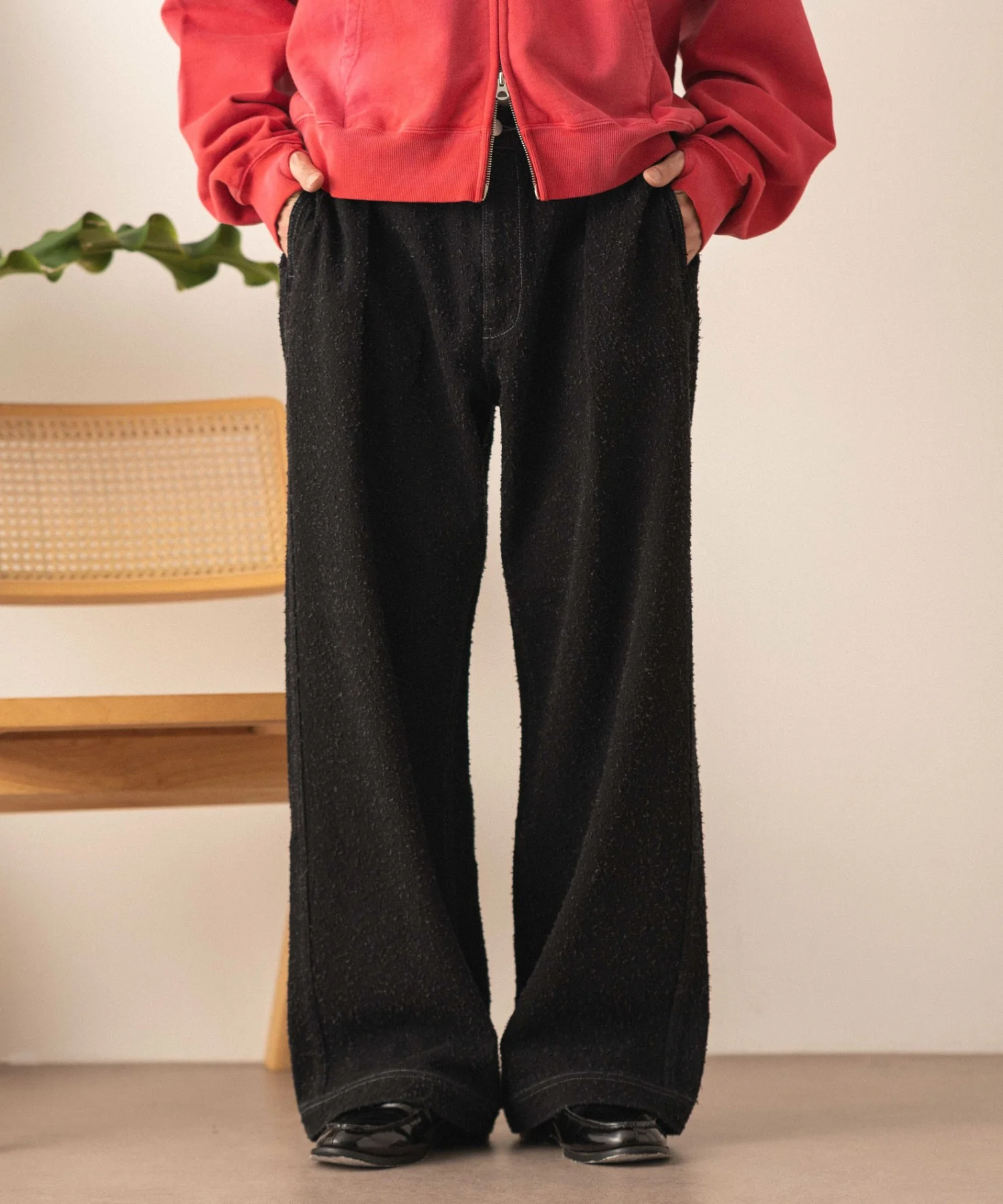 ネップデニムバギーパンツ - Image 16