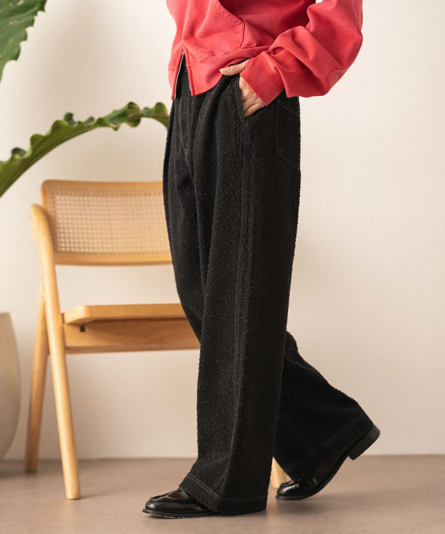ネップデニムバギーパンツ - Image 17