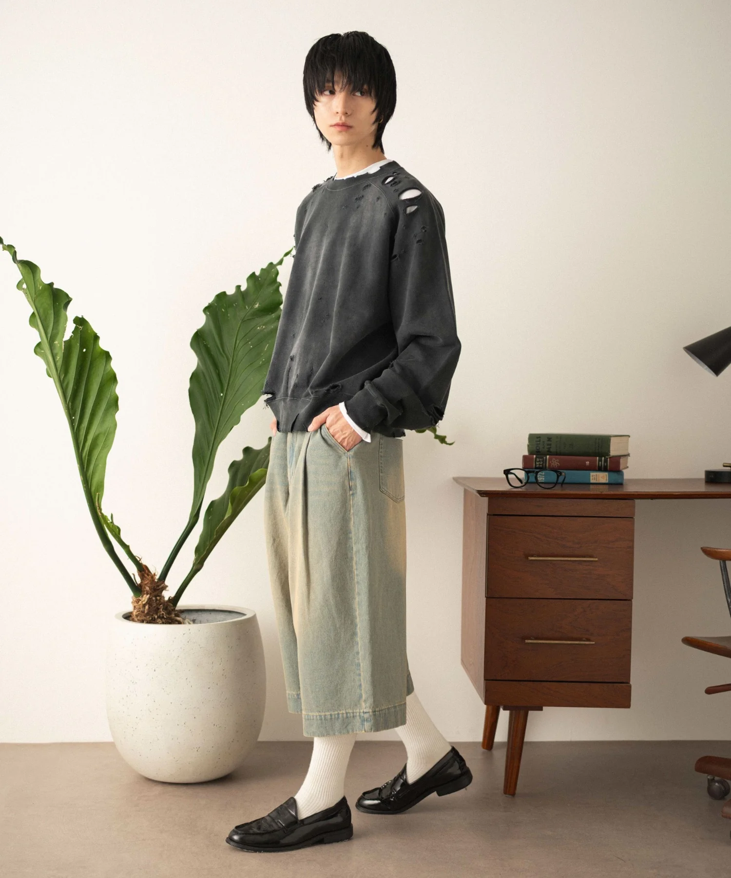 ショートダメージプルオーバー - Image 22