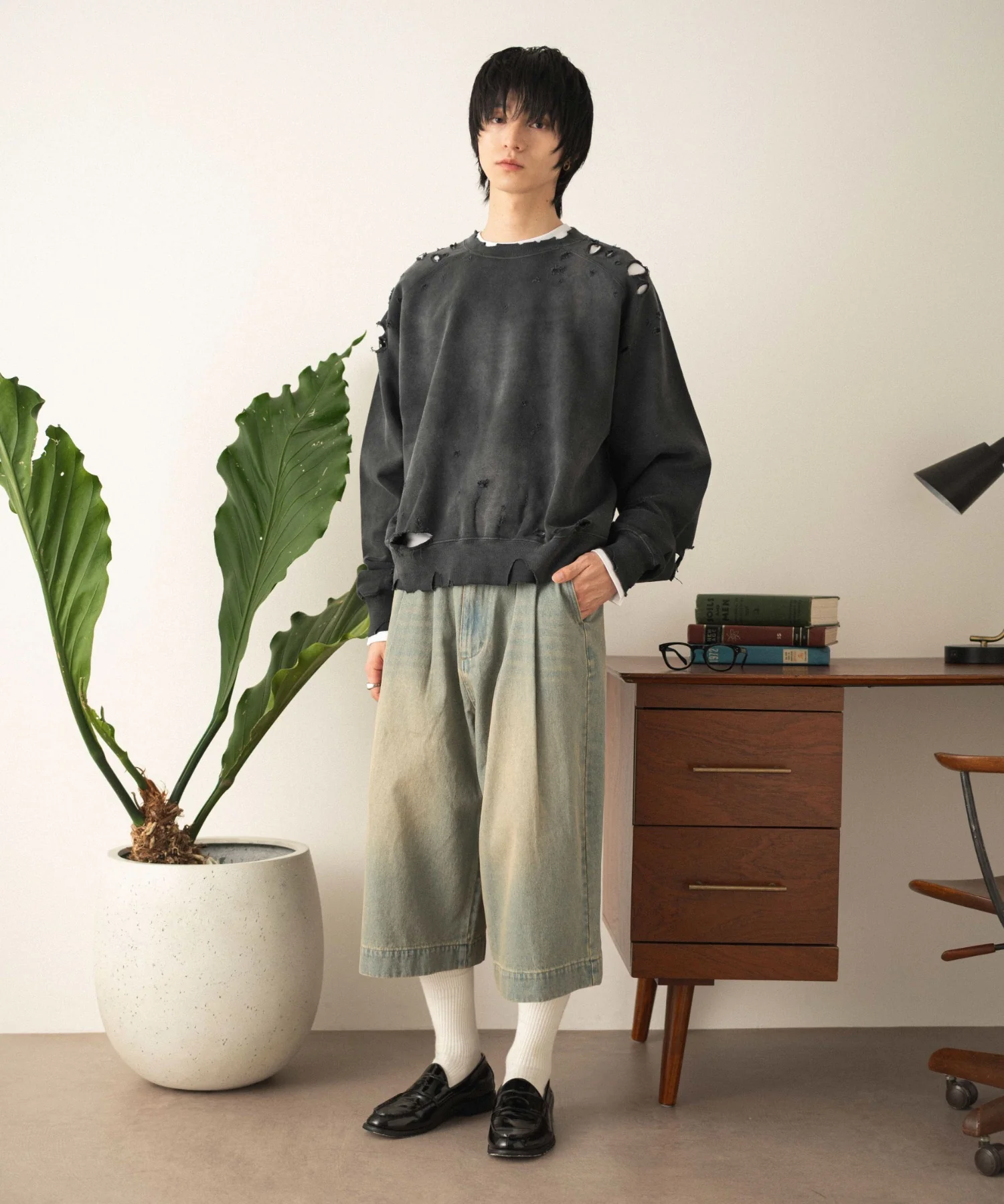 ショートダメージプルオーバー - Image 4